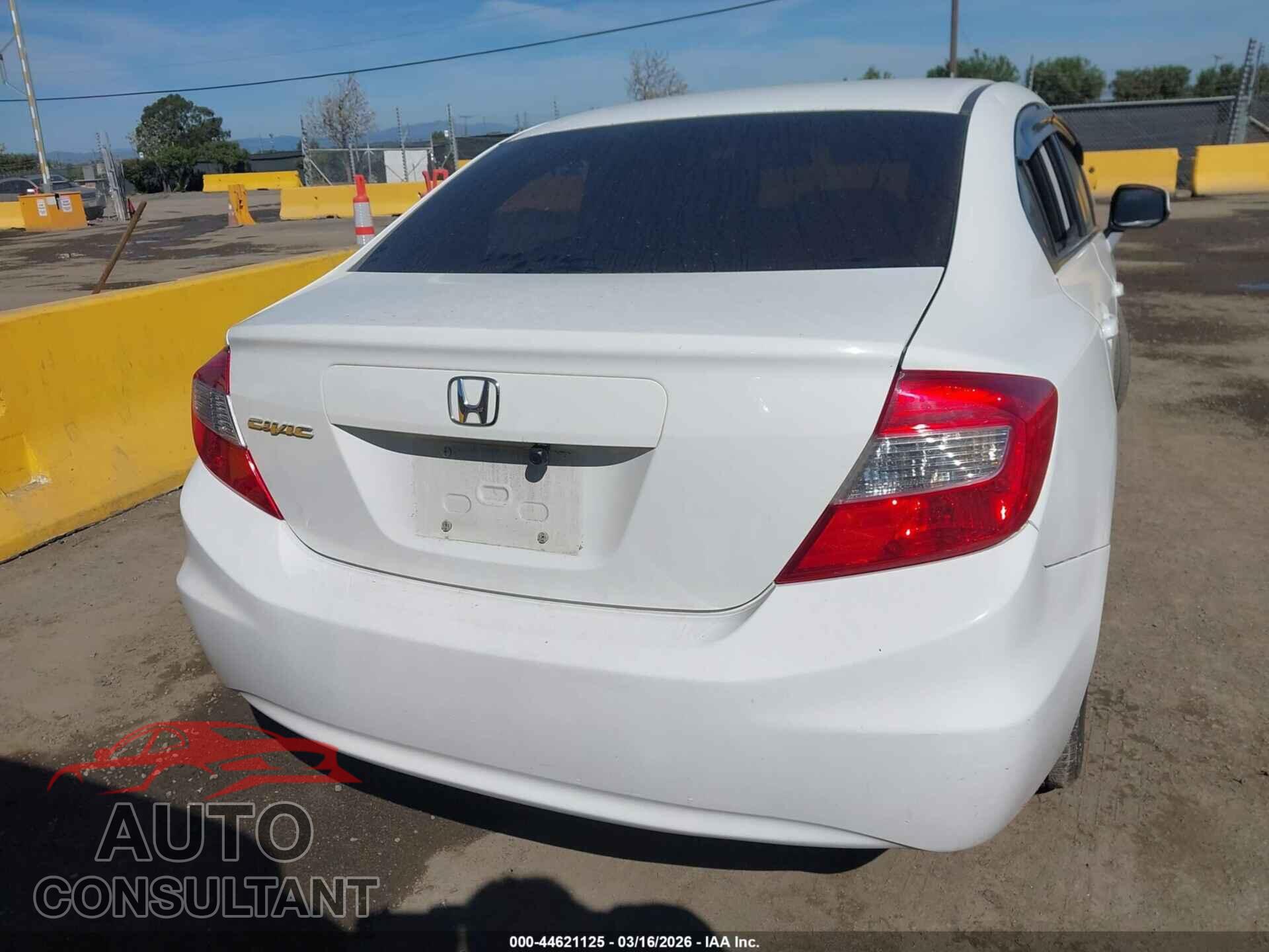 HONDA CIVIC 2012 - 2HGFB2F85CH595779