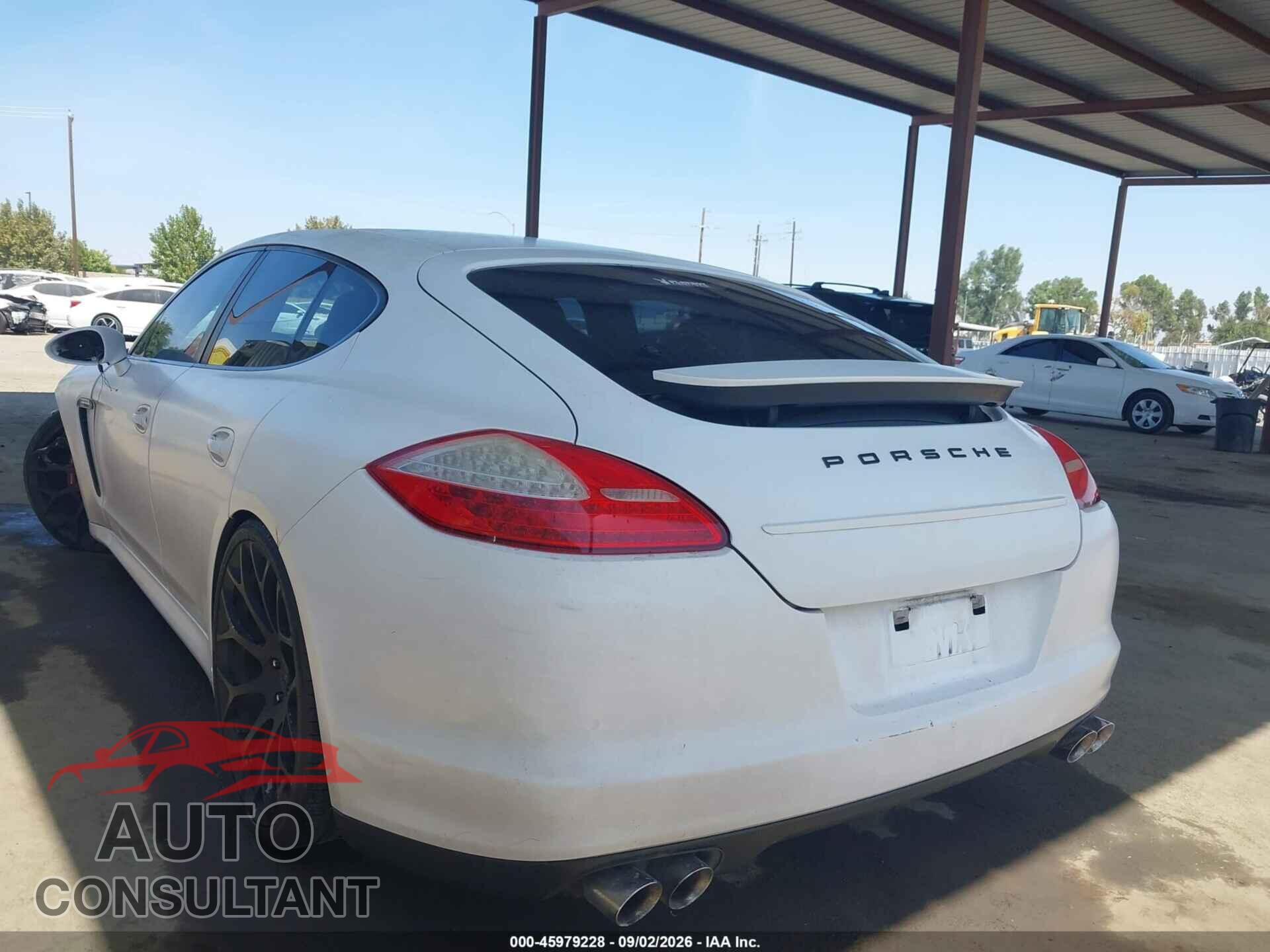 PORSCHE PANAMERA 2011 - WP0AA2A76BL018075