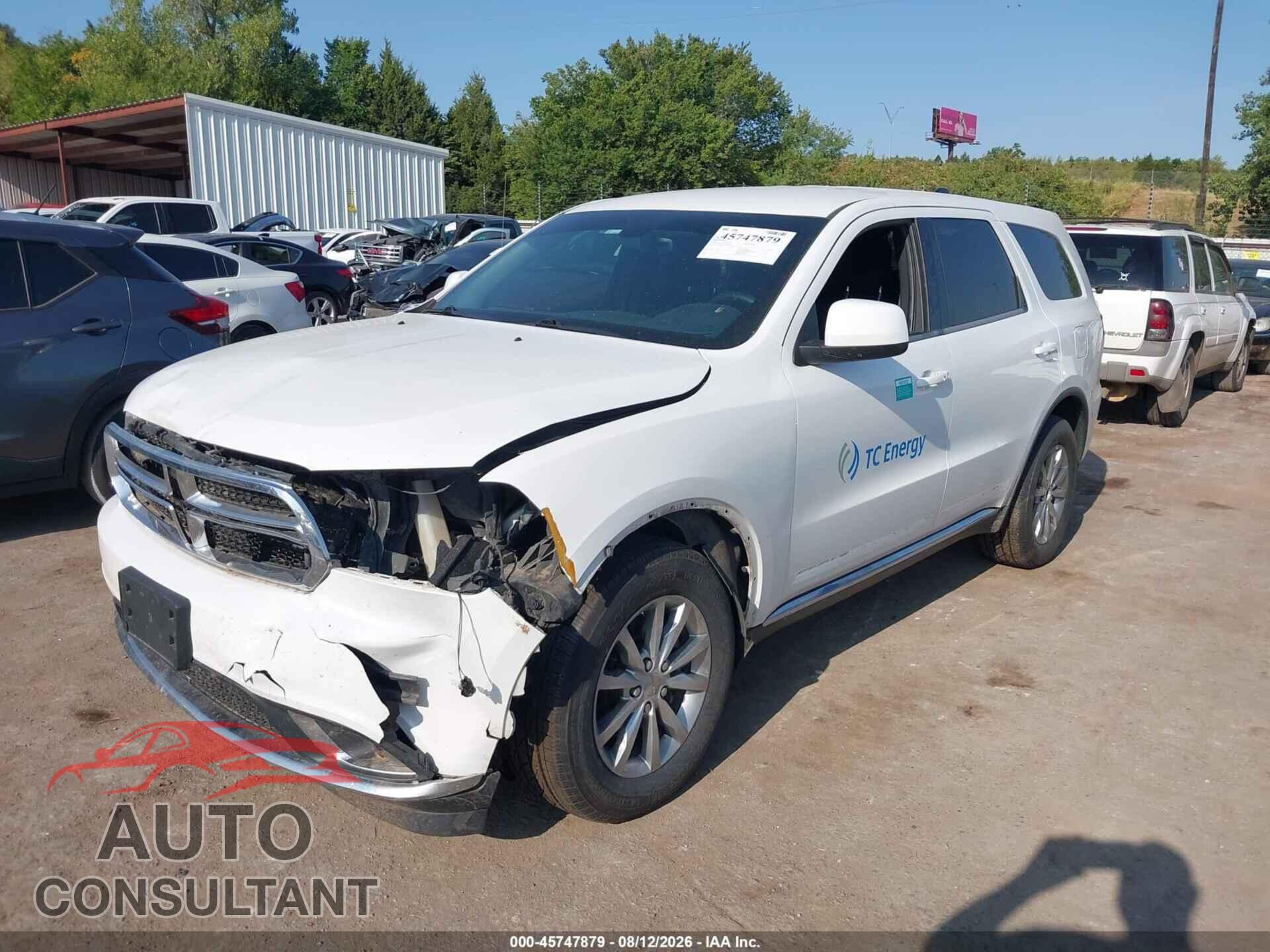 DODGE DURANGO 2017 - 1C4RDJAG7HC628841