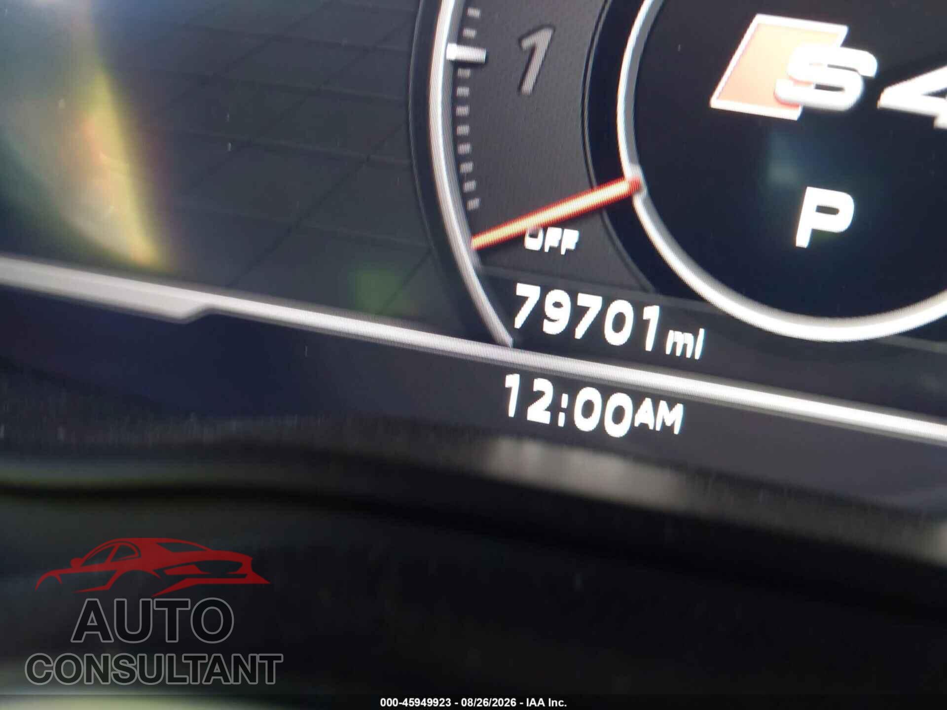 AUDI S4 2018 - WAUC4AF41JA003354