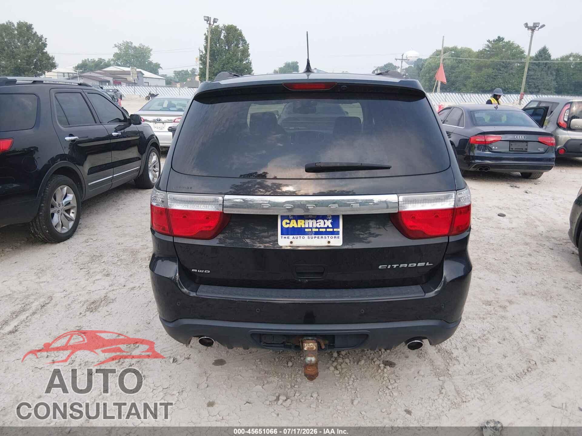DODGE DURANGO 2012 - 1C4SDJET0CC328611