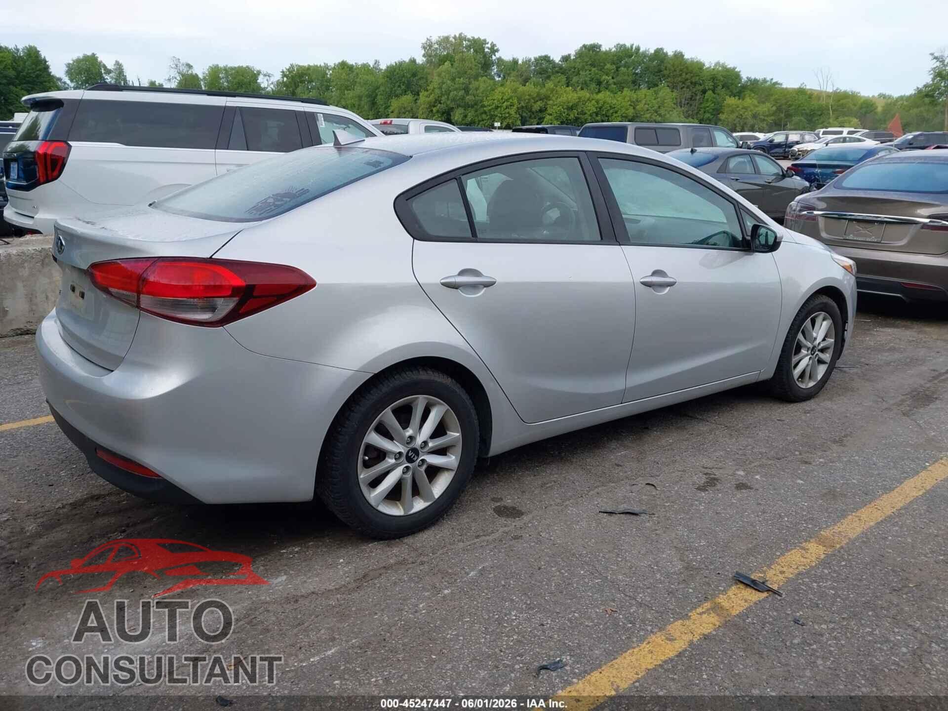 KIA FORTE 2017 - 3KPFL4A78HE002988