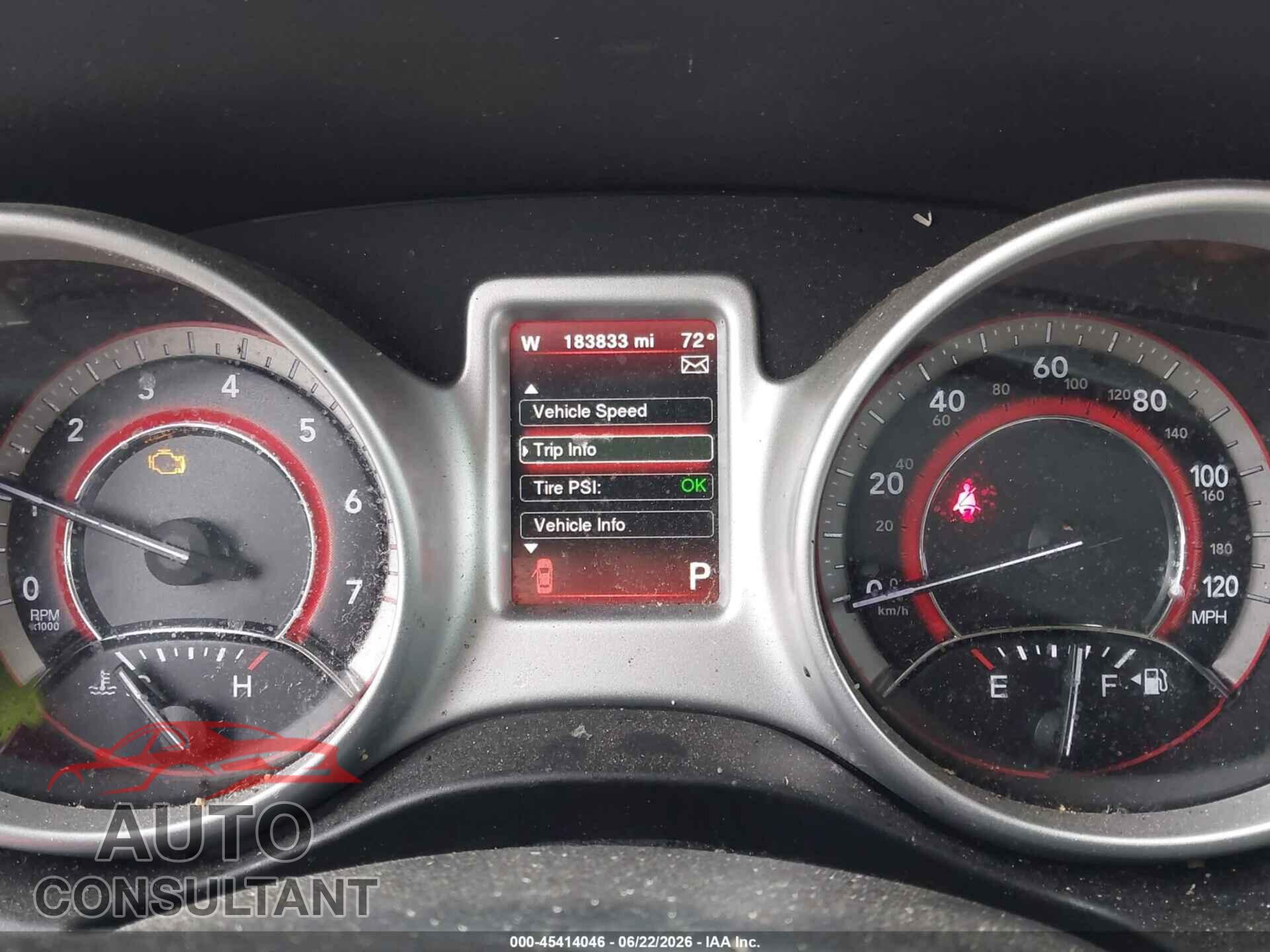 DODGE JOURNEY 2017 - 3C4PDCEG4HT538662