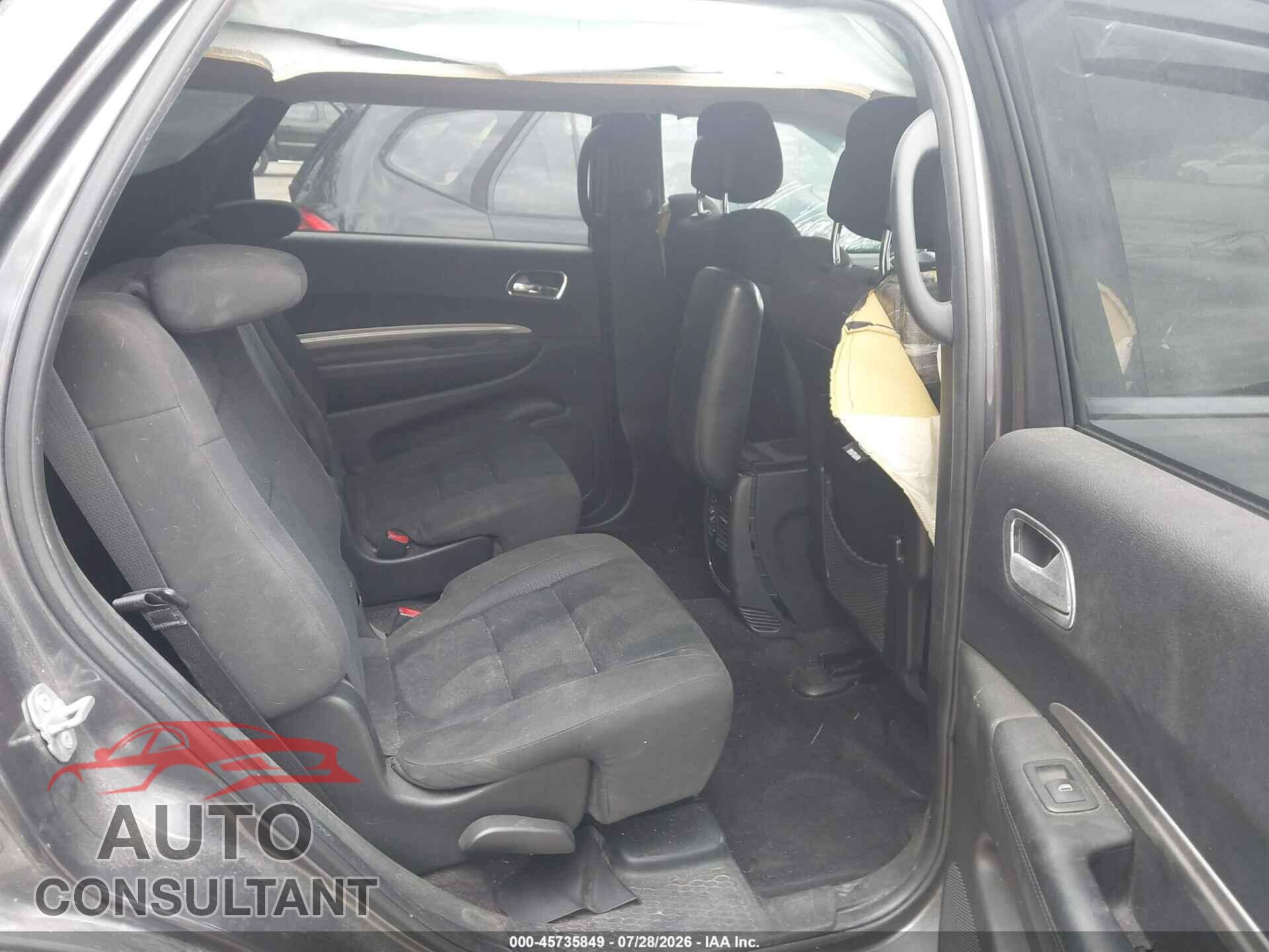 DODGE DURANGO 2017 - 1C4RDHAG9HC883502