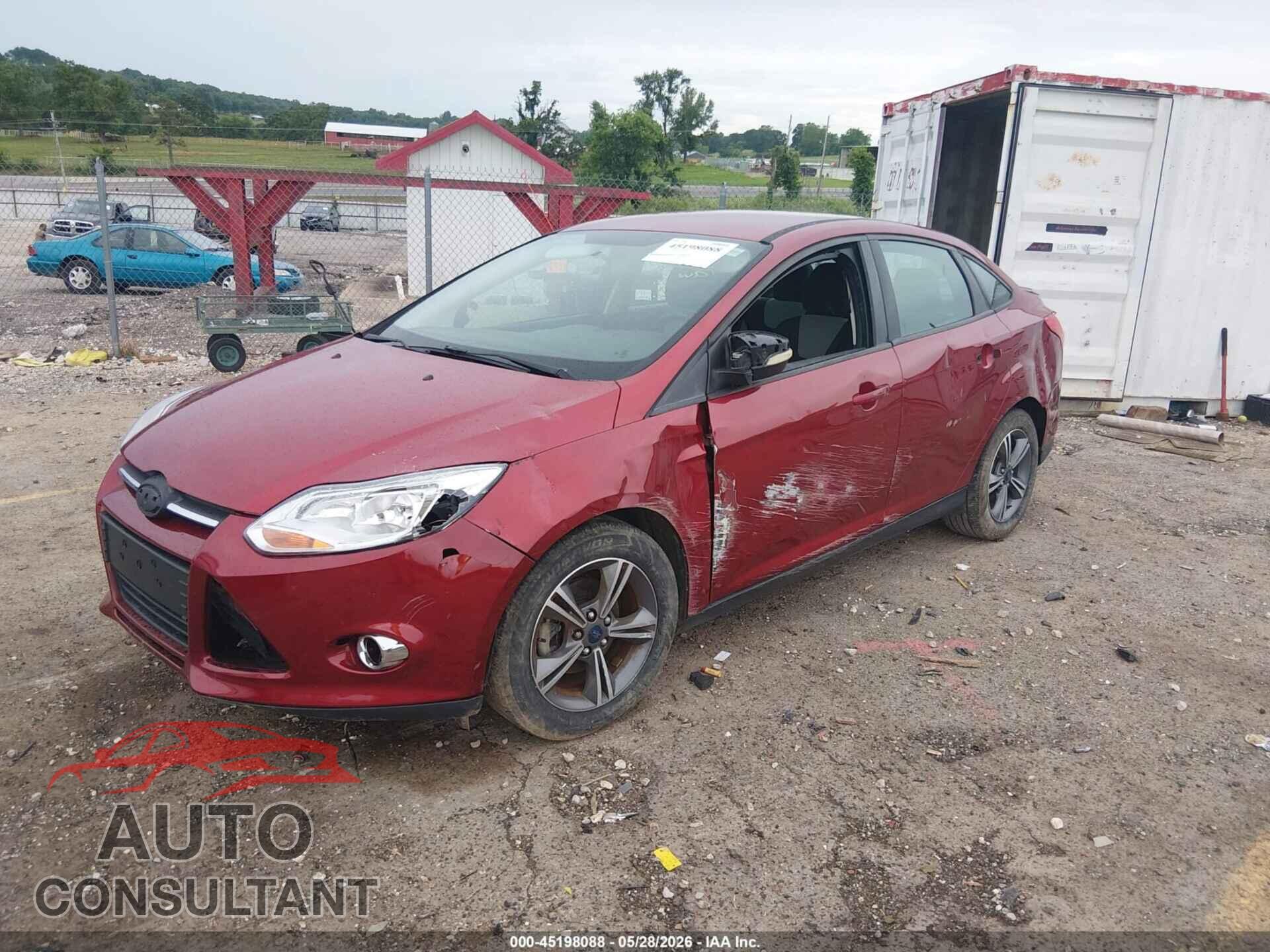 FORD FOCUS 2014 - 1FADP3F25EL451721