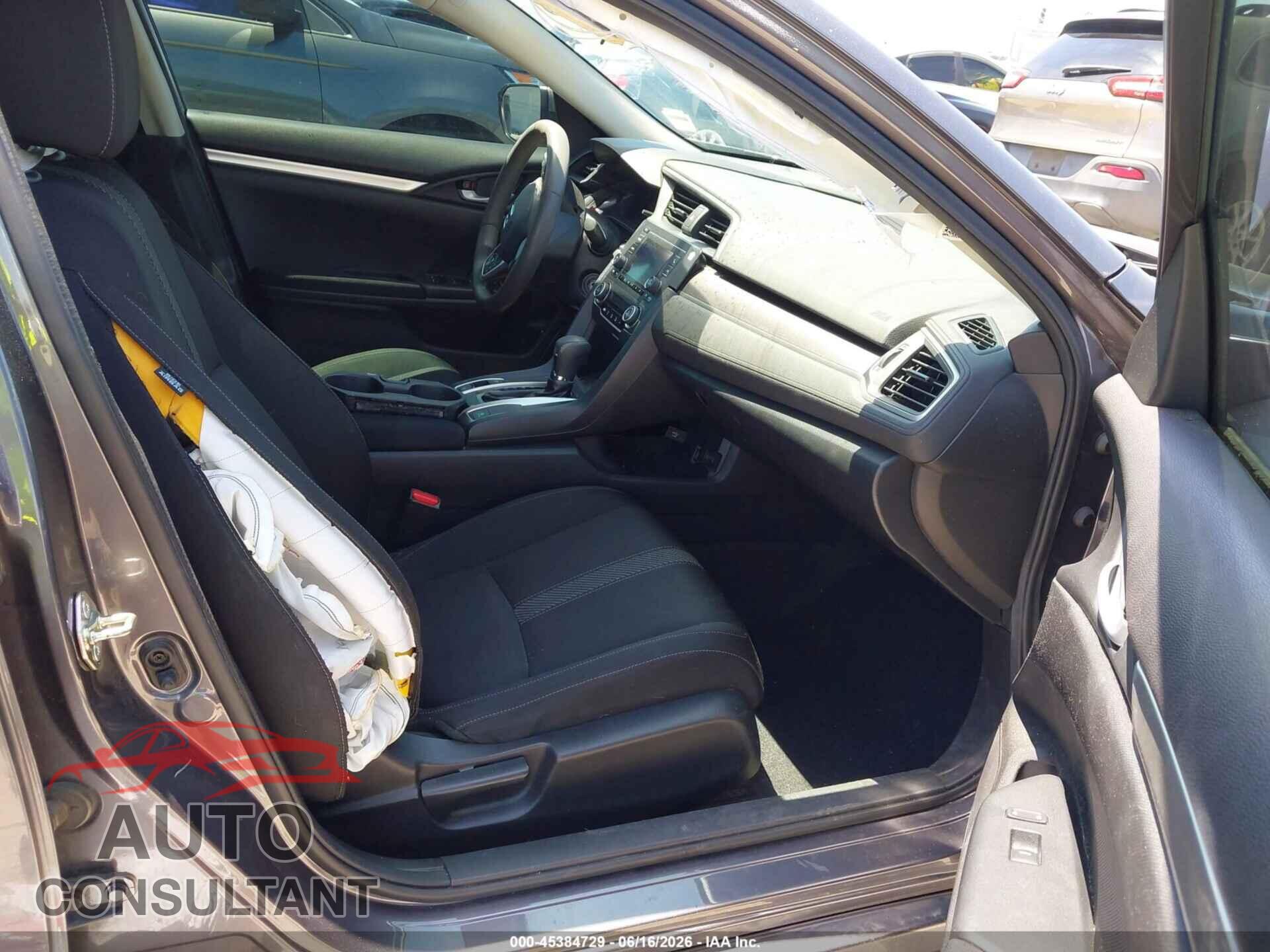 HONDA CIVIC 2017 - 19XFC2F51HE219391