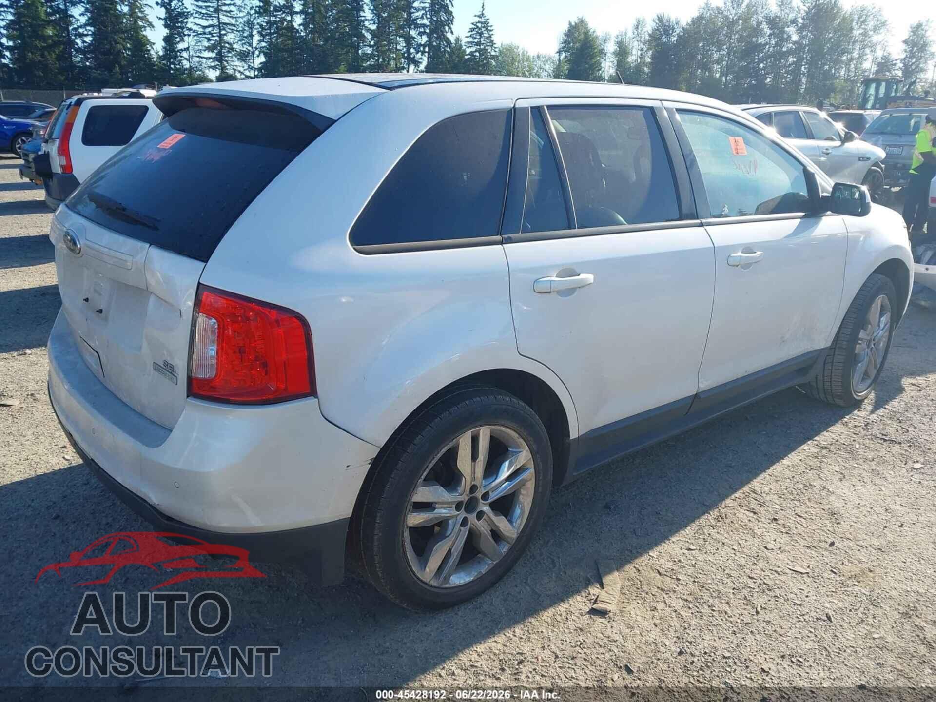 FORD EDGE 2012 - 2FMDK3J98CBA60259