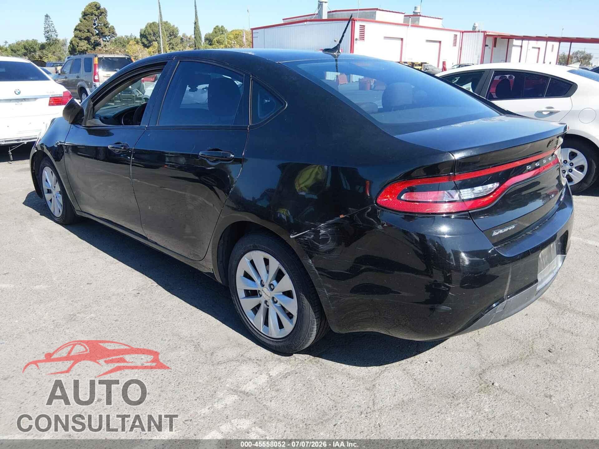 DODGE DART 2014 - 1C3CDFBB2ED815436