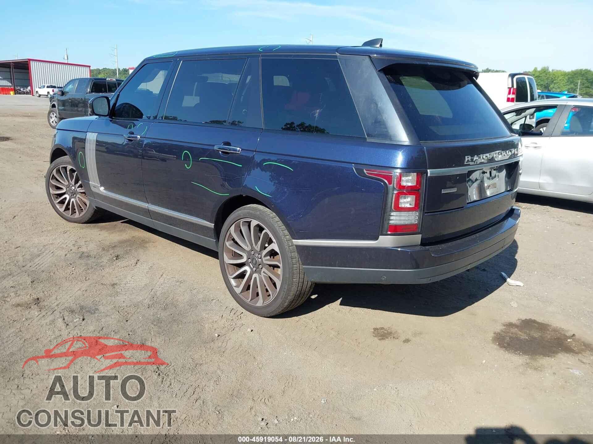 LAND ROVER RANGE ROVER 2017 - SALGV5FE0HA333457