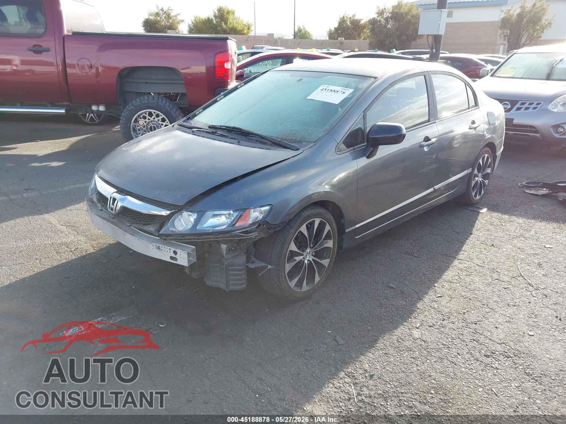 HONDA CIVIC 2009 - 19XFA16559E048601
