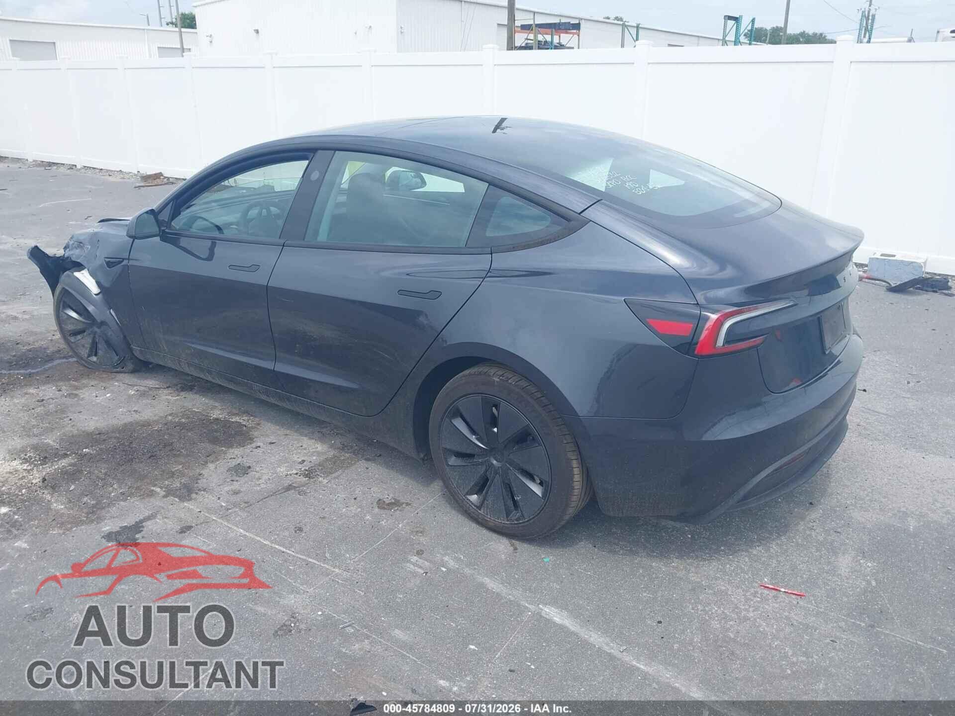 TESLA MODEL 3 2026 - 5YJ3E1EAXTF117774