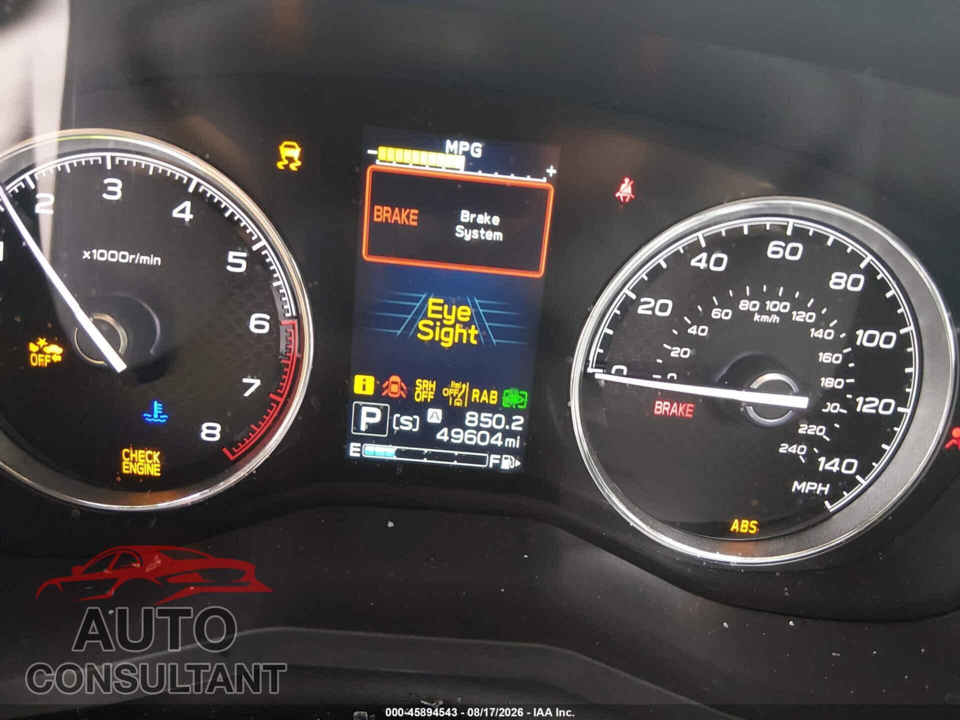 SUBARU FORESTER 2023 - JF2SKARC7PH482940