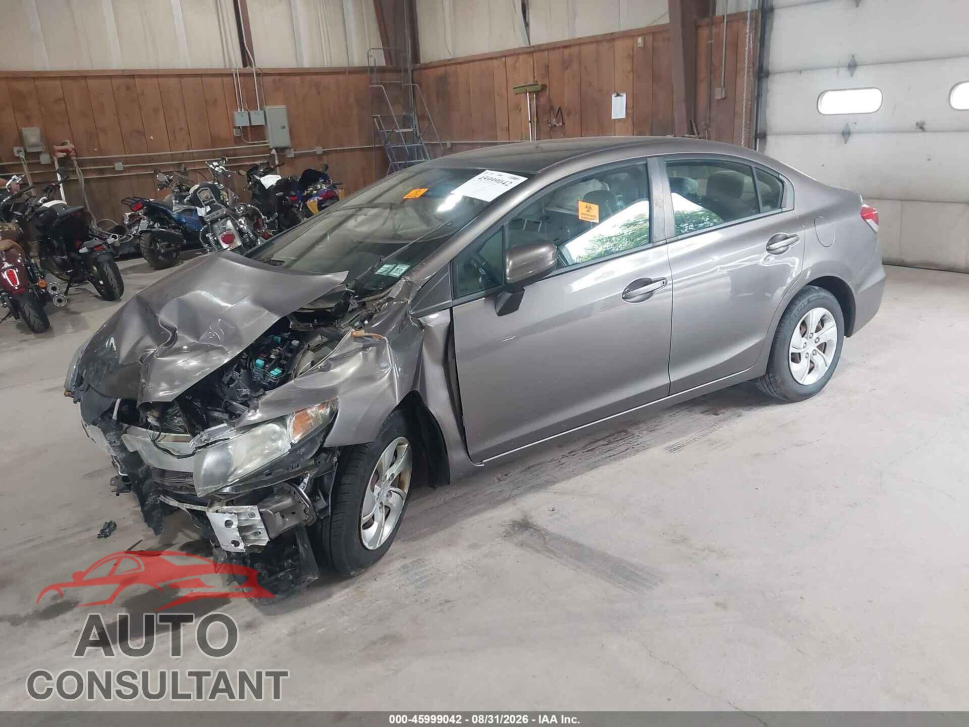 HONDA CIVIC 2014 - 19XFB2F59EE246210