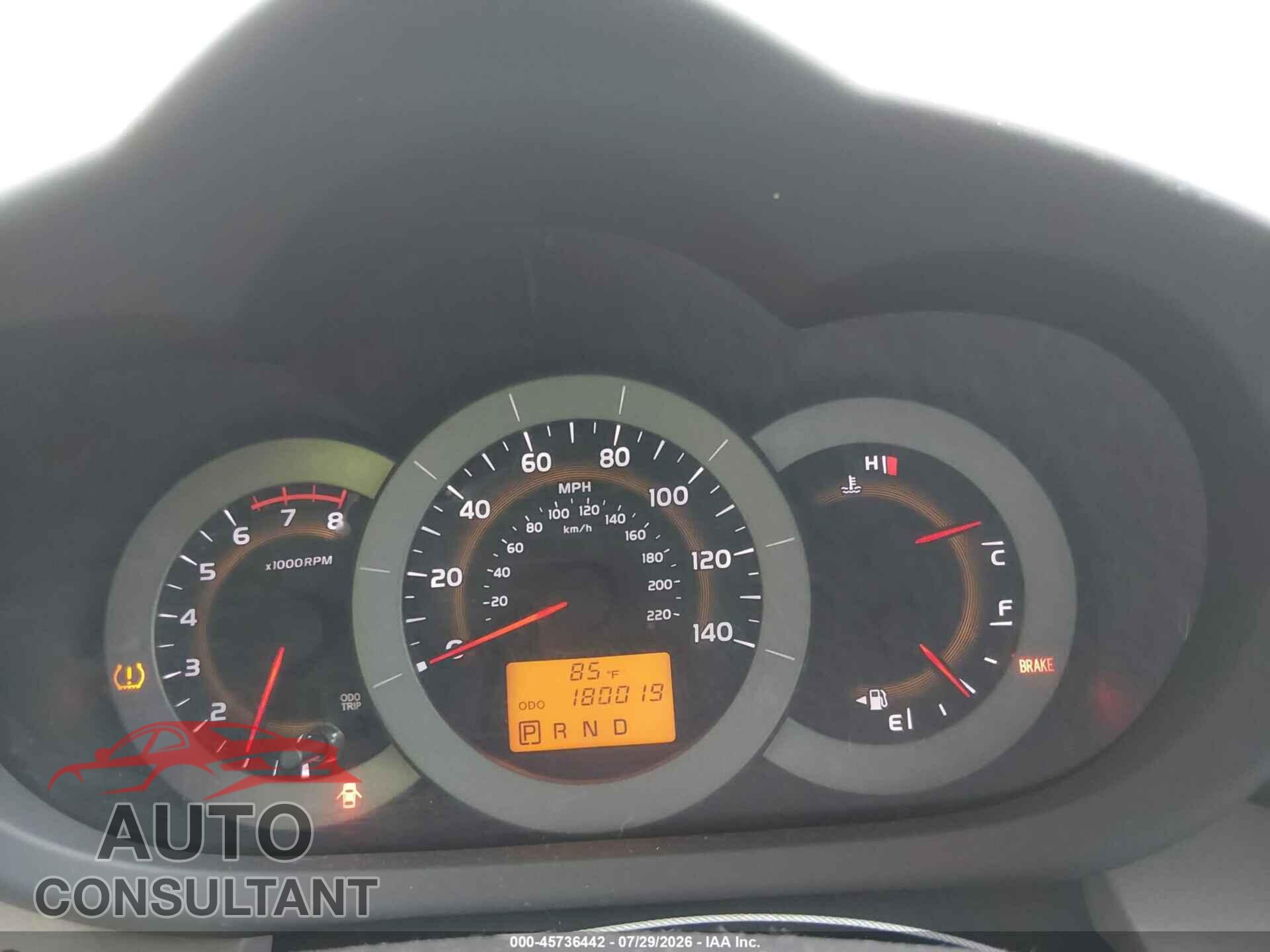 TOYOTA RAV4 2010 - 2T3BF4DV0AW045294