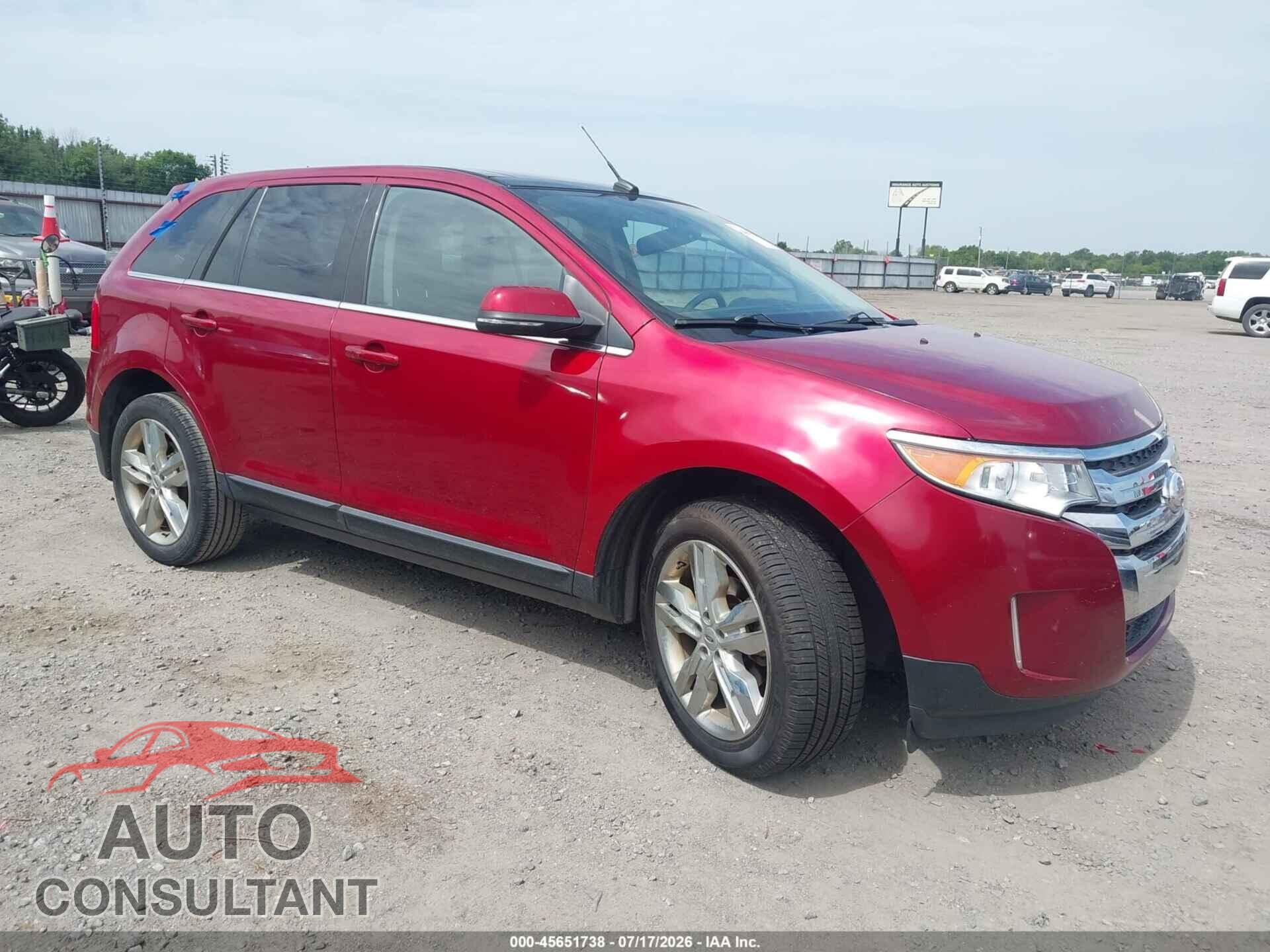 FORD EDGE 2013 - 2FMDK3KC5DBC87601
