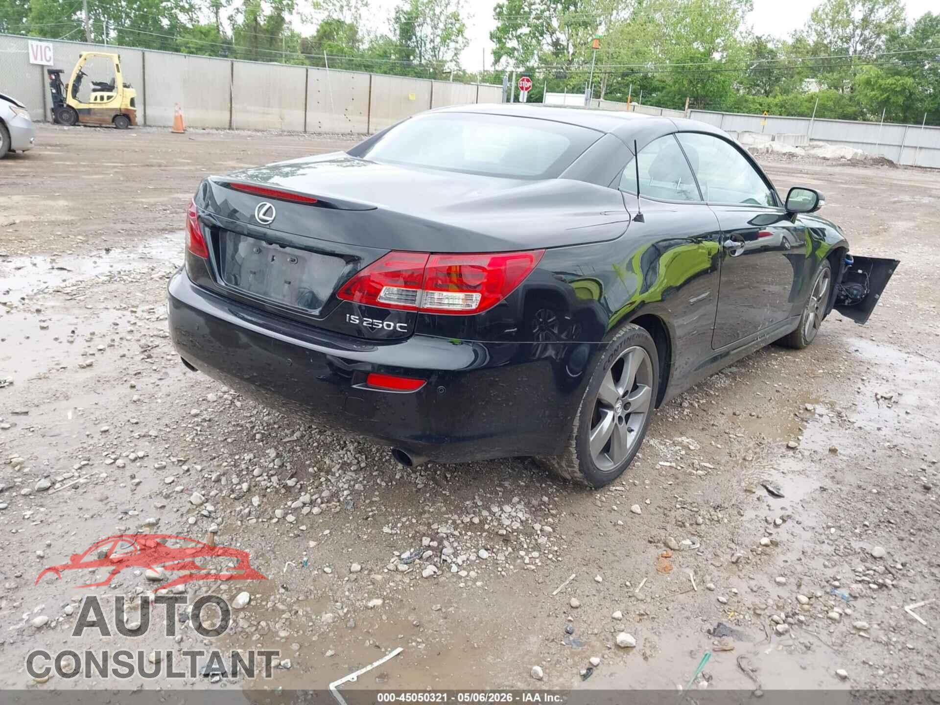 LEXUS IS 250C 2011 - JTHFF2C23B2520359