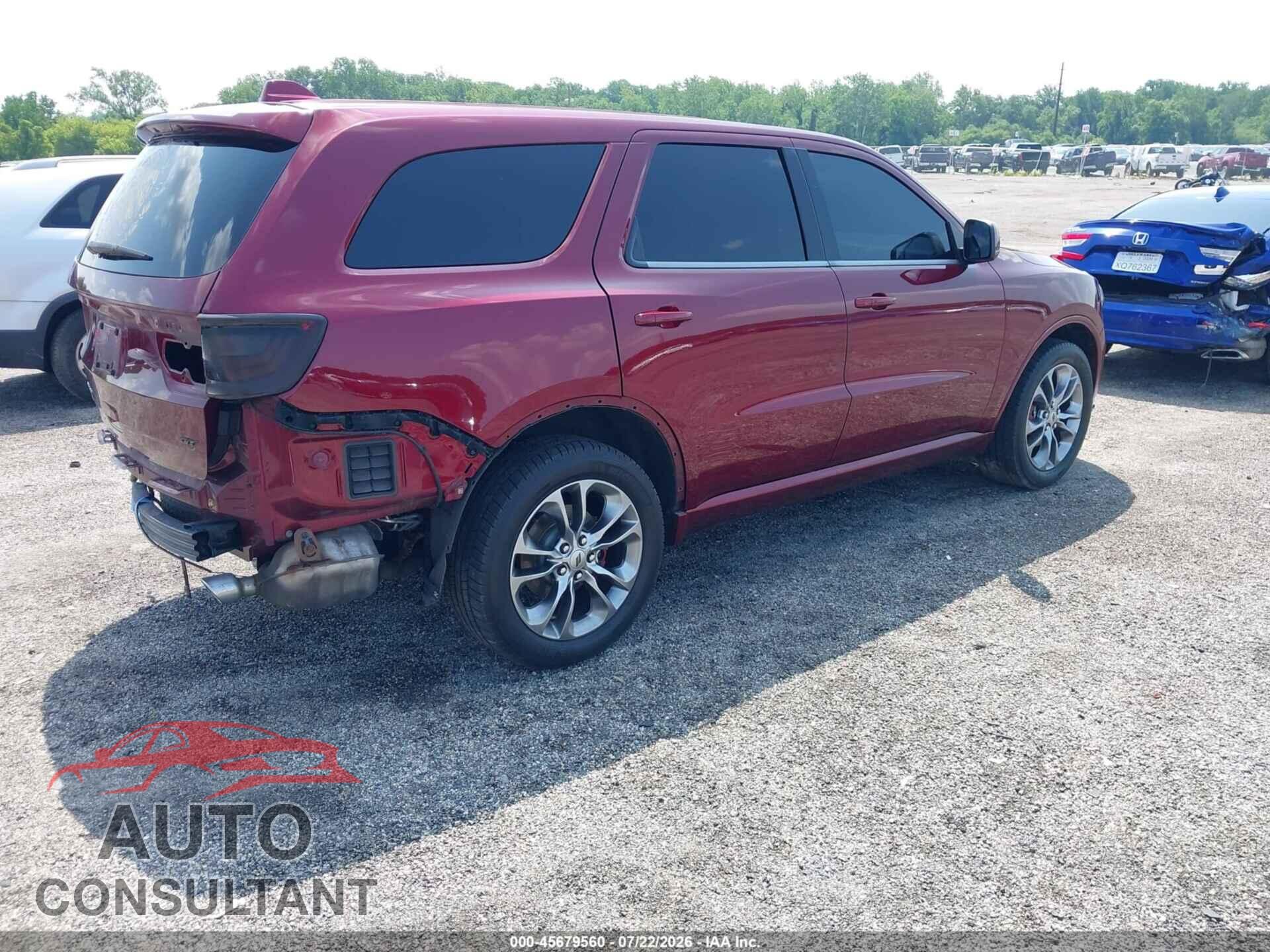 DODGE DURANGO 2019 - 1C4RDJDG5KC633524