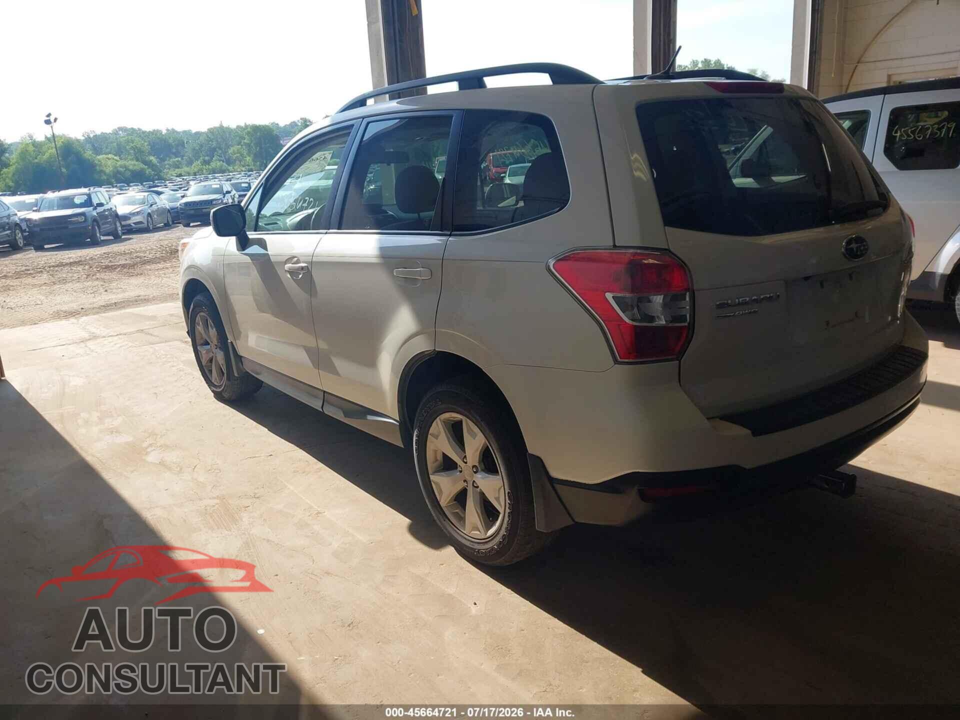 SUBARU FORESTER 2015 - JF2SJADC9FH579727