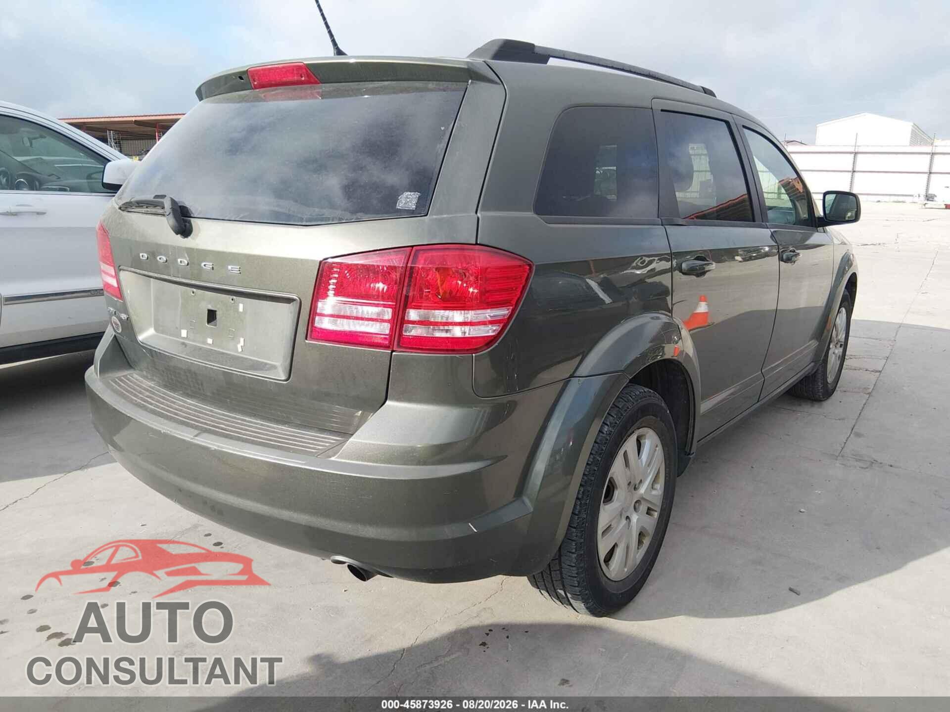 DODGE JOURNEY 2017 - 3C4PDCAB8HT673444