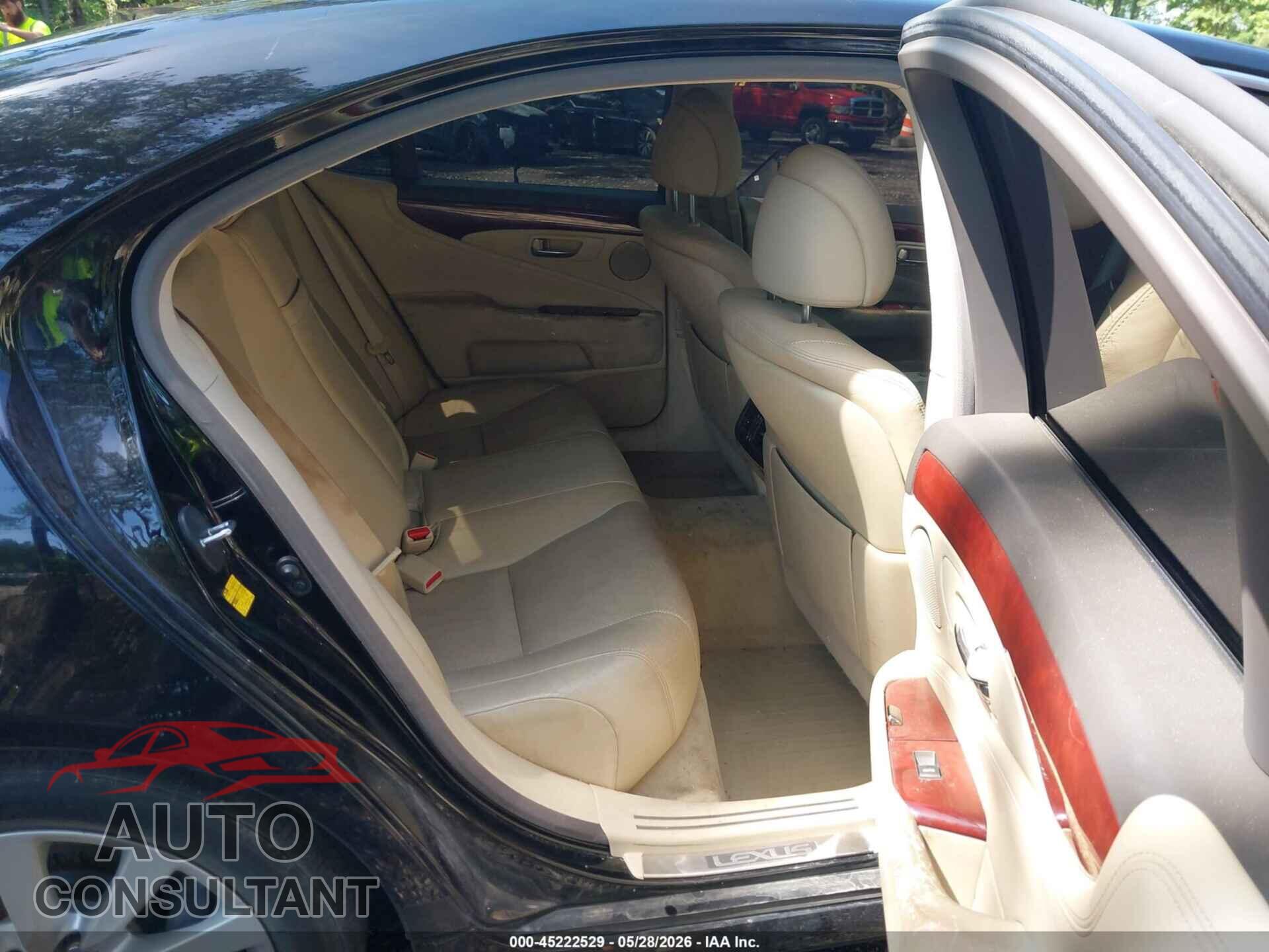 LEXUS LS 460 2010 - JTHCL5EF8A5008400