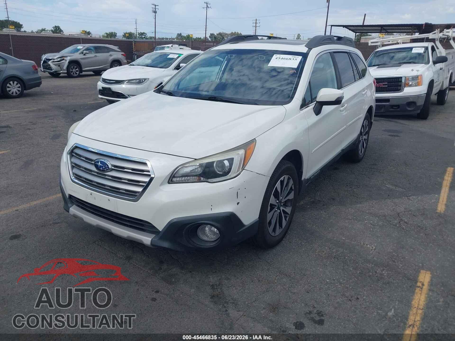 SUBARU OUTBACK 2017 - 4S4BSANC5H3371401