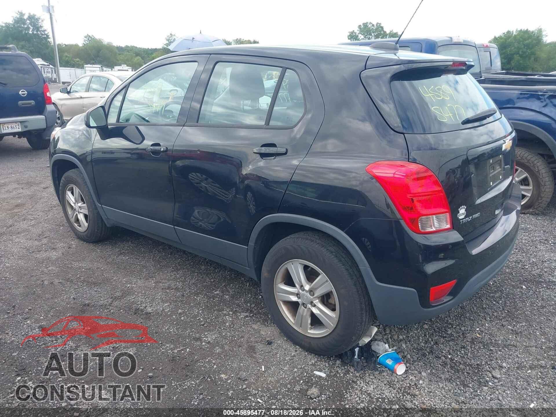 CHEVROLET TRAX 2019 - 3GNCJNSB3KL323851