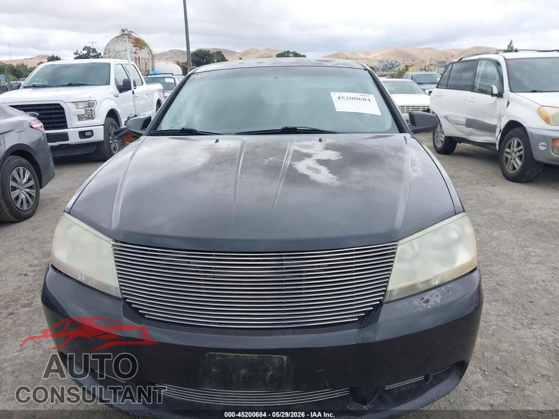 DODGE AVENGER 2010 - 1B3CC4FB0AN174418