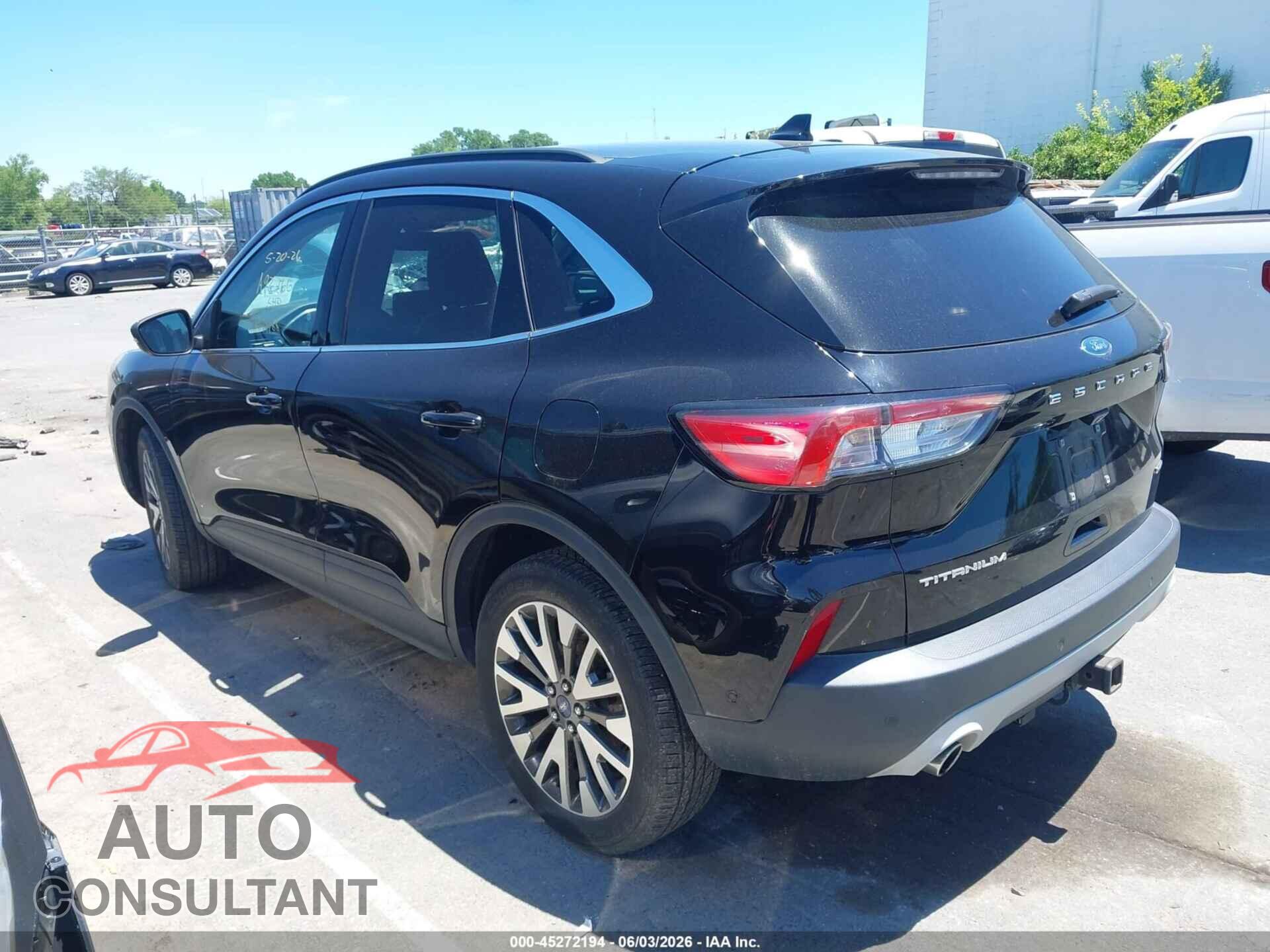 FORD ESCAPE 2020 - 1FMCU9J95LUA92766