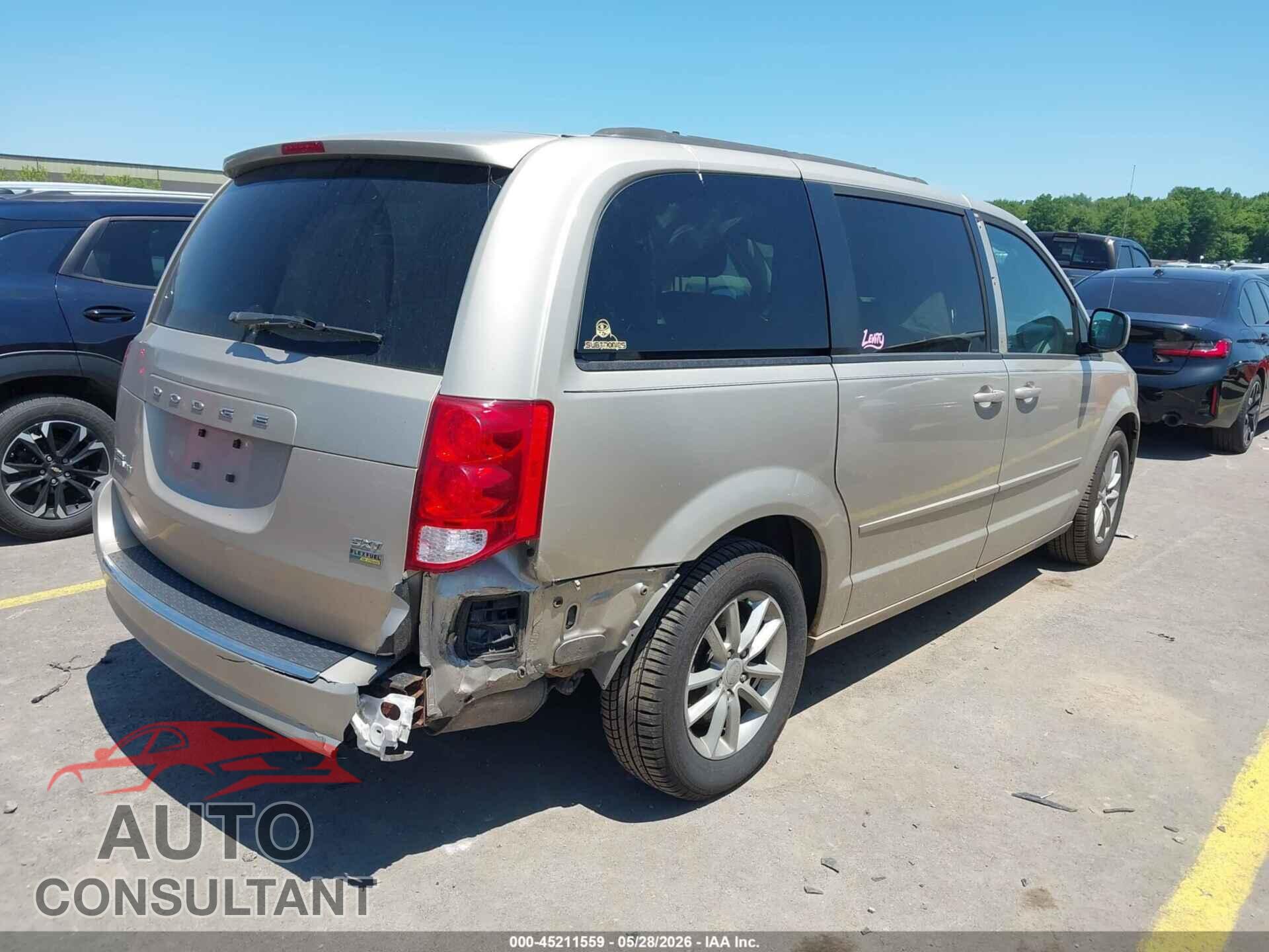 DODGE GRAND CARAVAN 2014 - 2C4RDGCG7ER347433