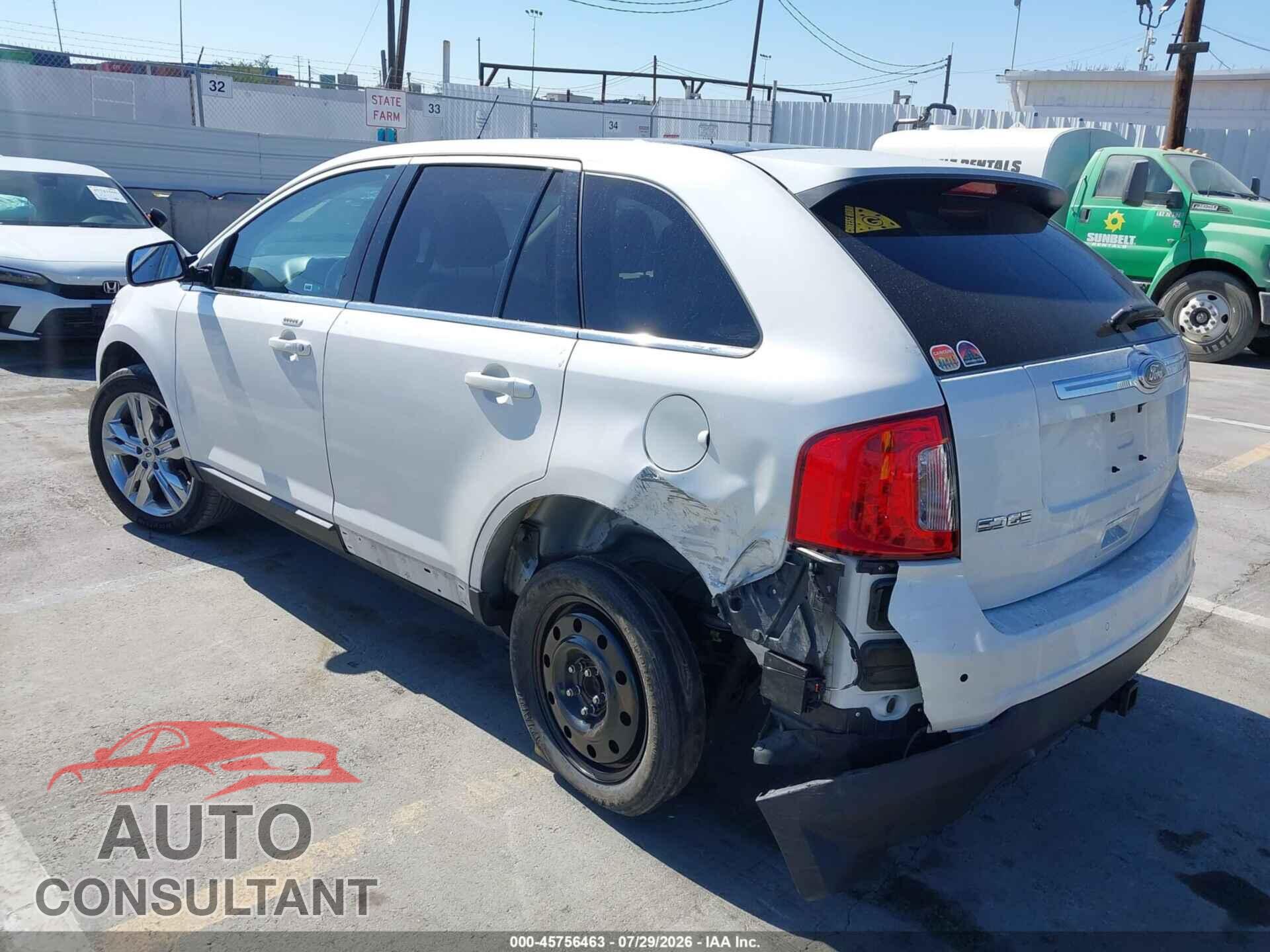 FORD EDGE 2013 - 2FMDK3KC1DBC62176
