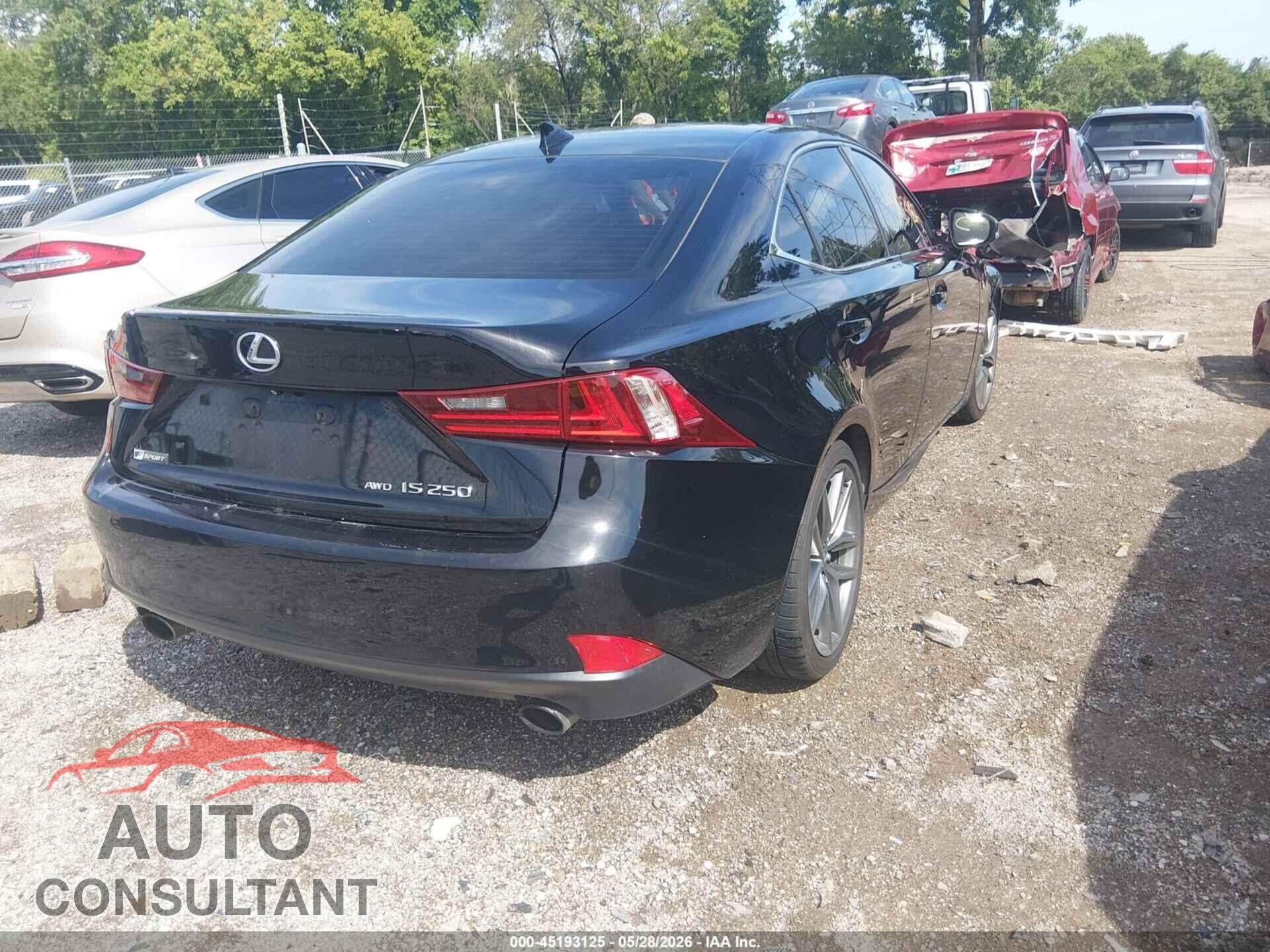 LEXUS IS 250 2015 - JTHCF1D24F5024468