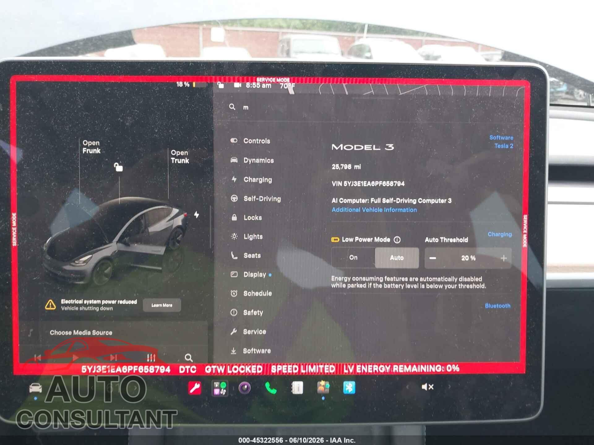 TESLA MODEL 3 2023 - 5YJ3E1EA6PF658794