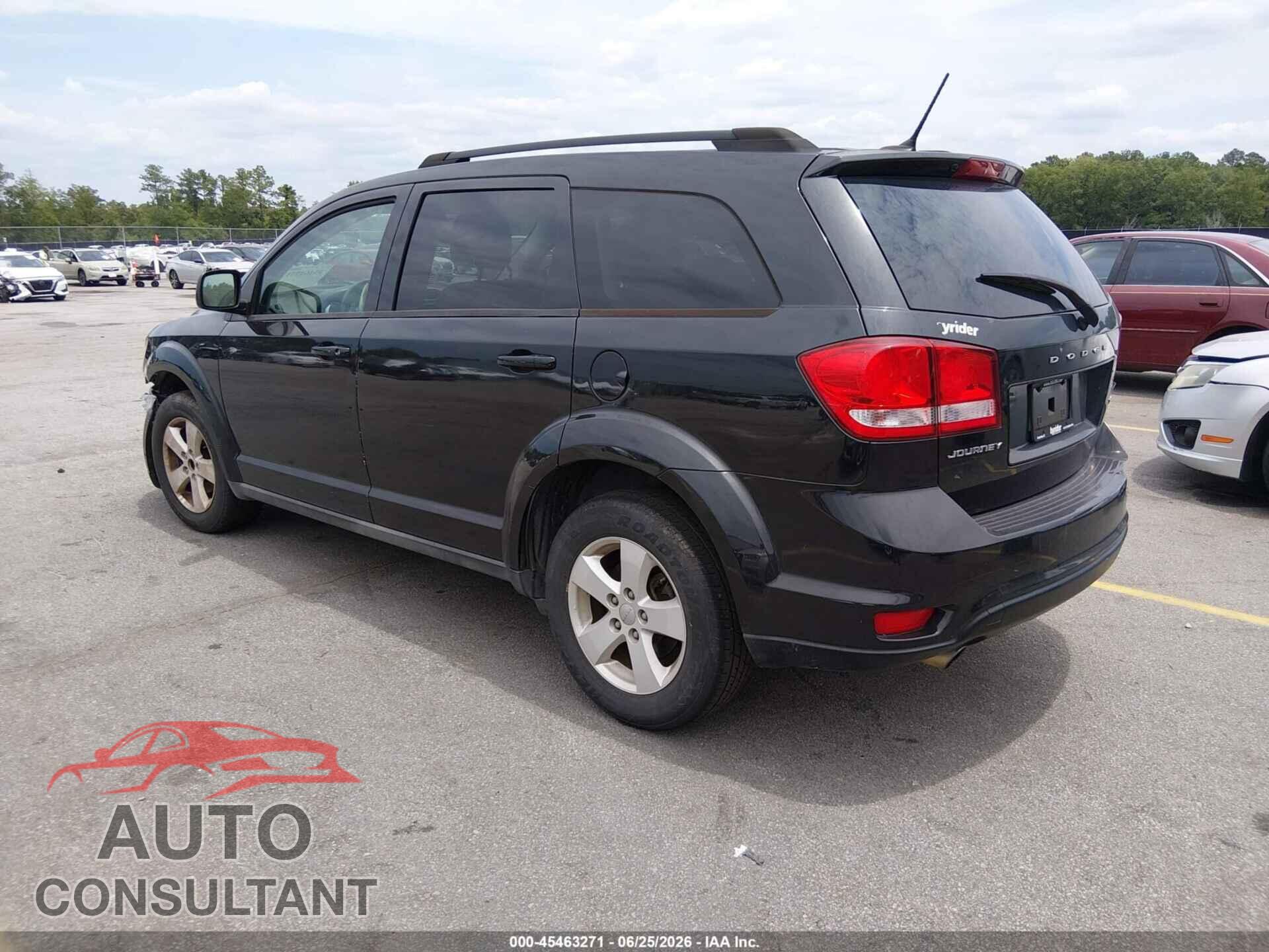 DODGE JOURNEY 2012 - 3C4PDCBG1CT199713
