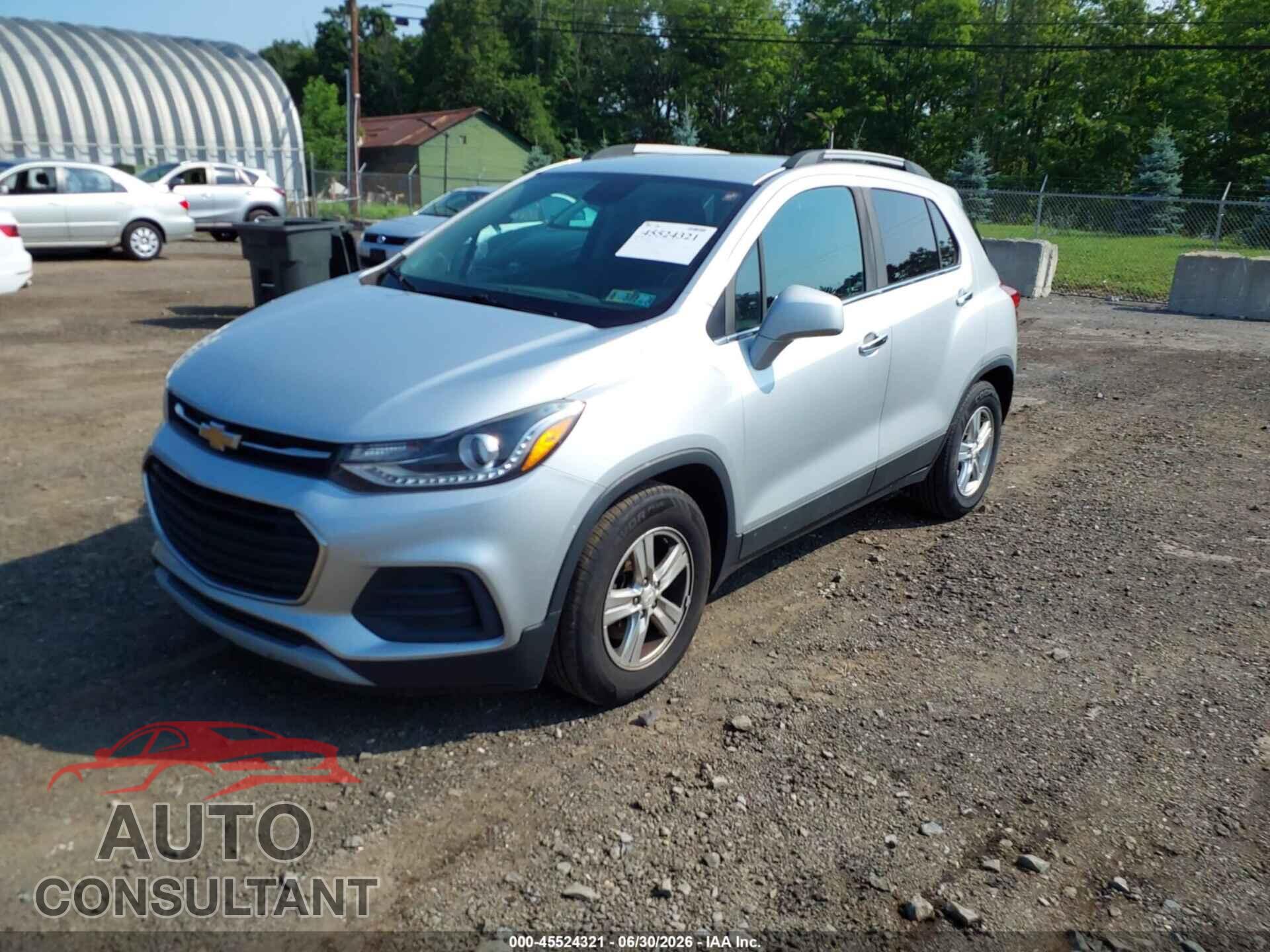 CHEVROLET TRAX 2019 - KL7CJLSB7KB743480