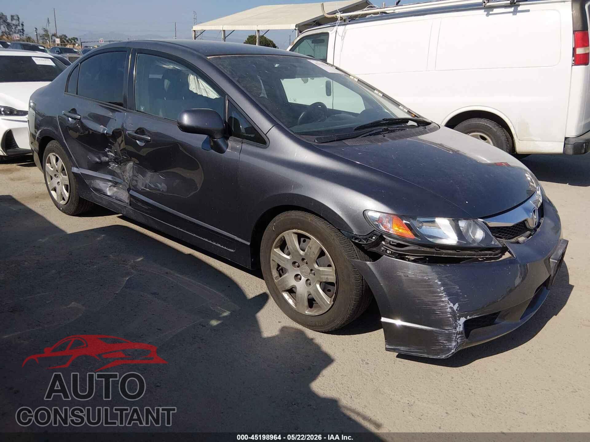 HONDA CIVIC 2011 - 2HGFA1F55BH308345