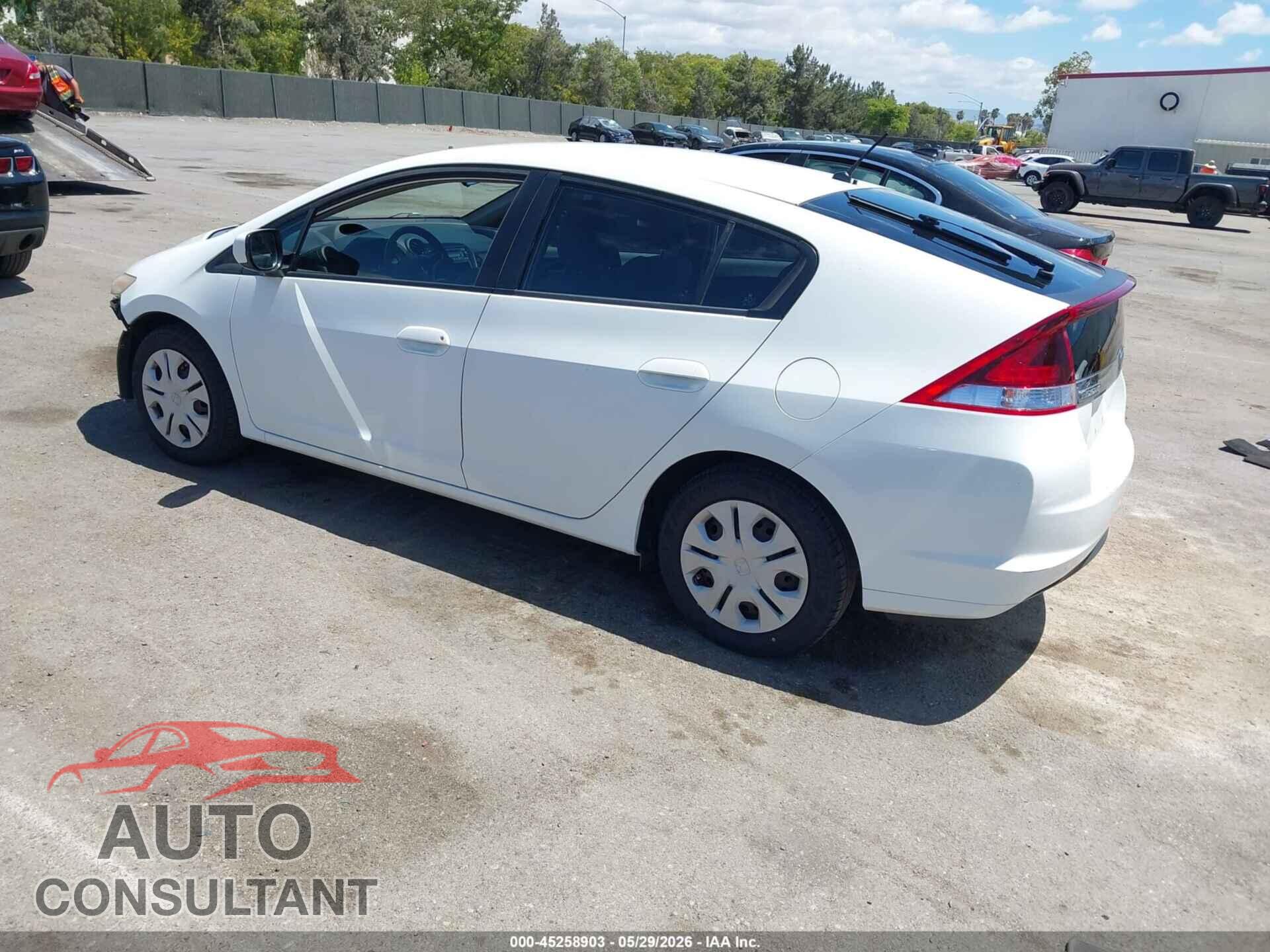 HONDA INSIGHT 2012 - JHMZE2H30CS003071
