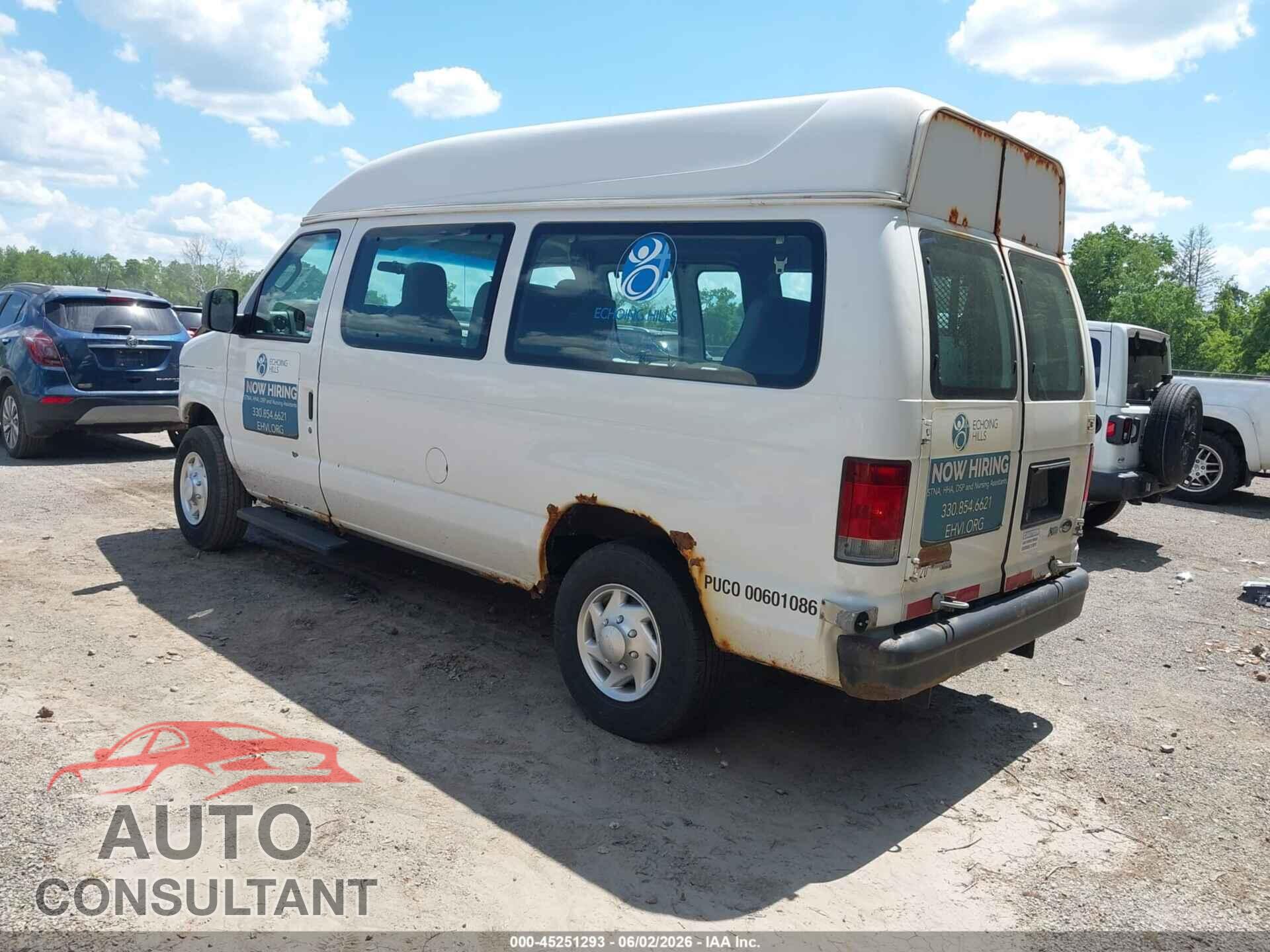 FORD E-150 2011 - 1FTNE1EW9BDA72059