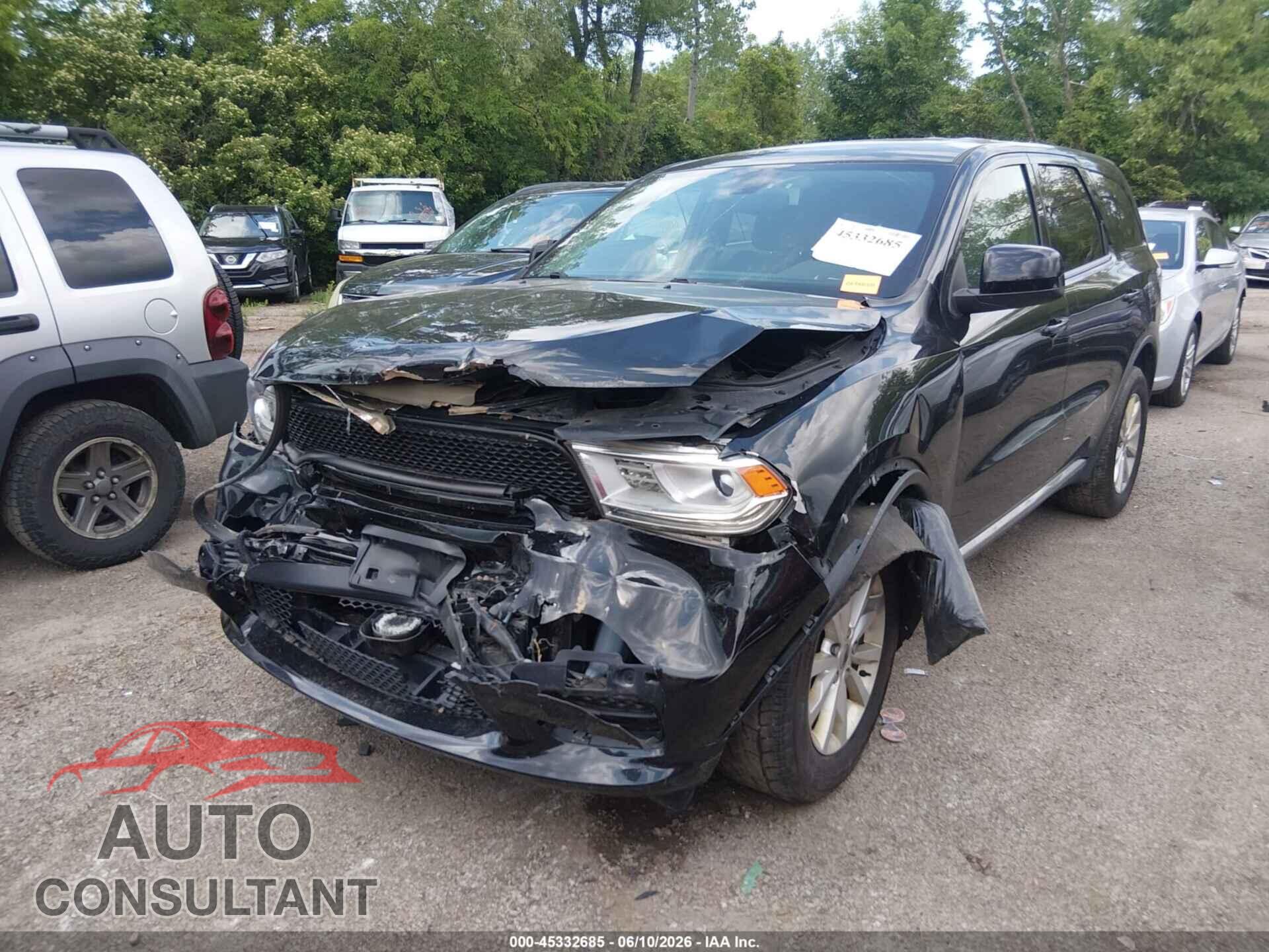 DODGE DURANGO 2019 - 1C4RDJFG5KC581924