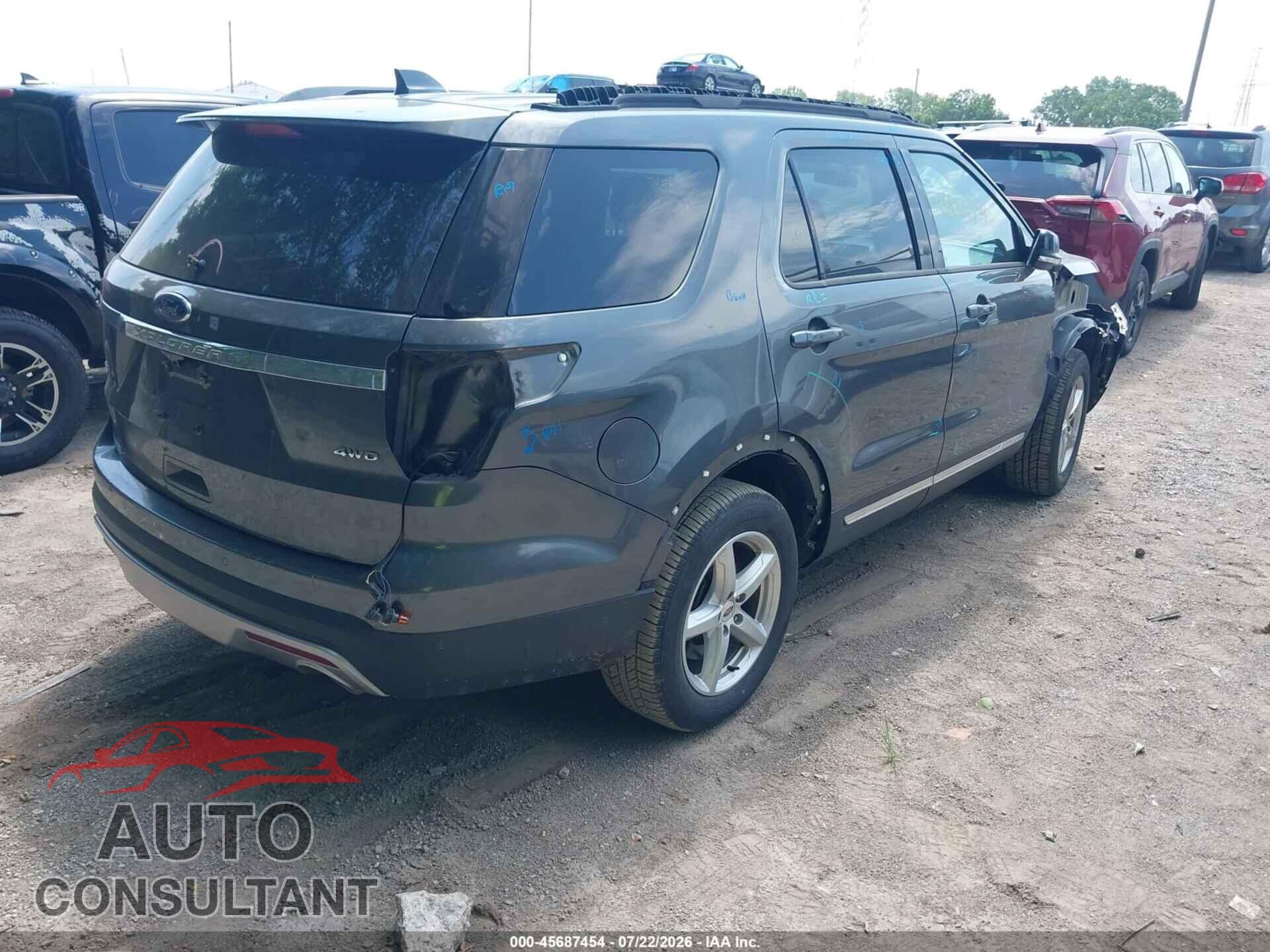 FORD EXPLORER 2017 - 1FM5K8D86HGD64808