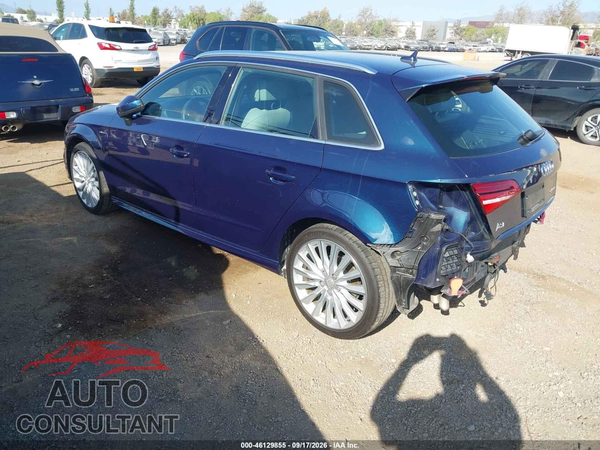AUDI A3 E-TRON 2017 - WAUTPBFF2HA134222