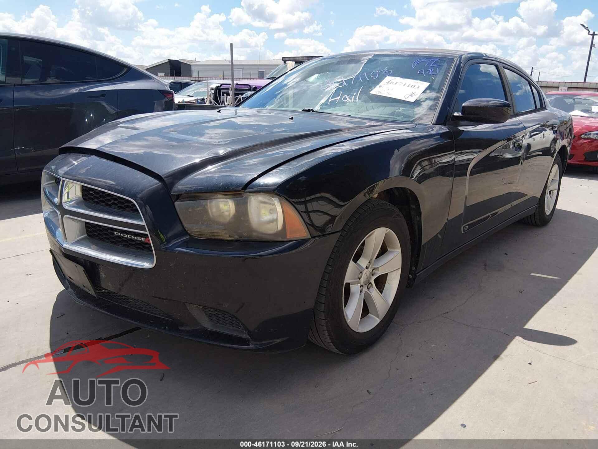 DODGE CHARGER 2012 - 2C3CDXBG2CH218708