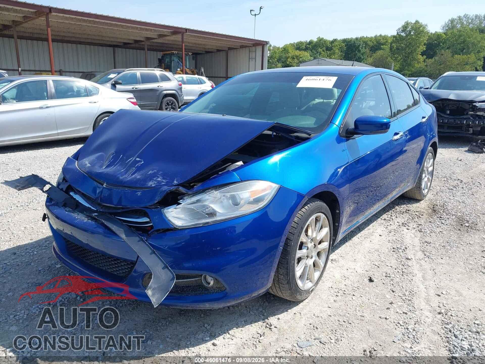 DODGE DART 2013 - 1C3CDFCH3DD178574