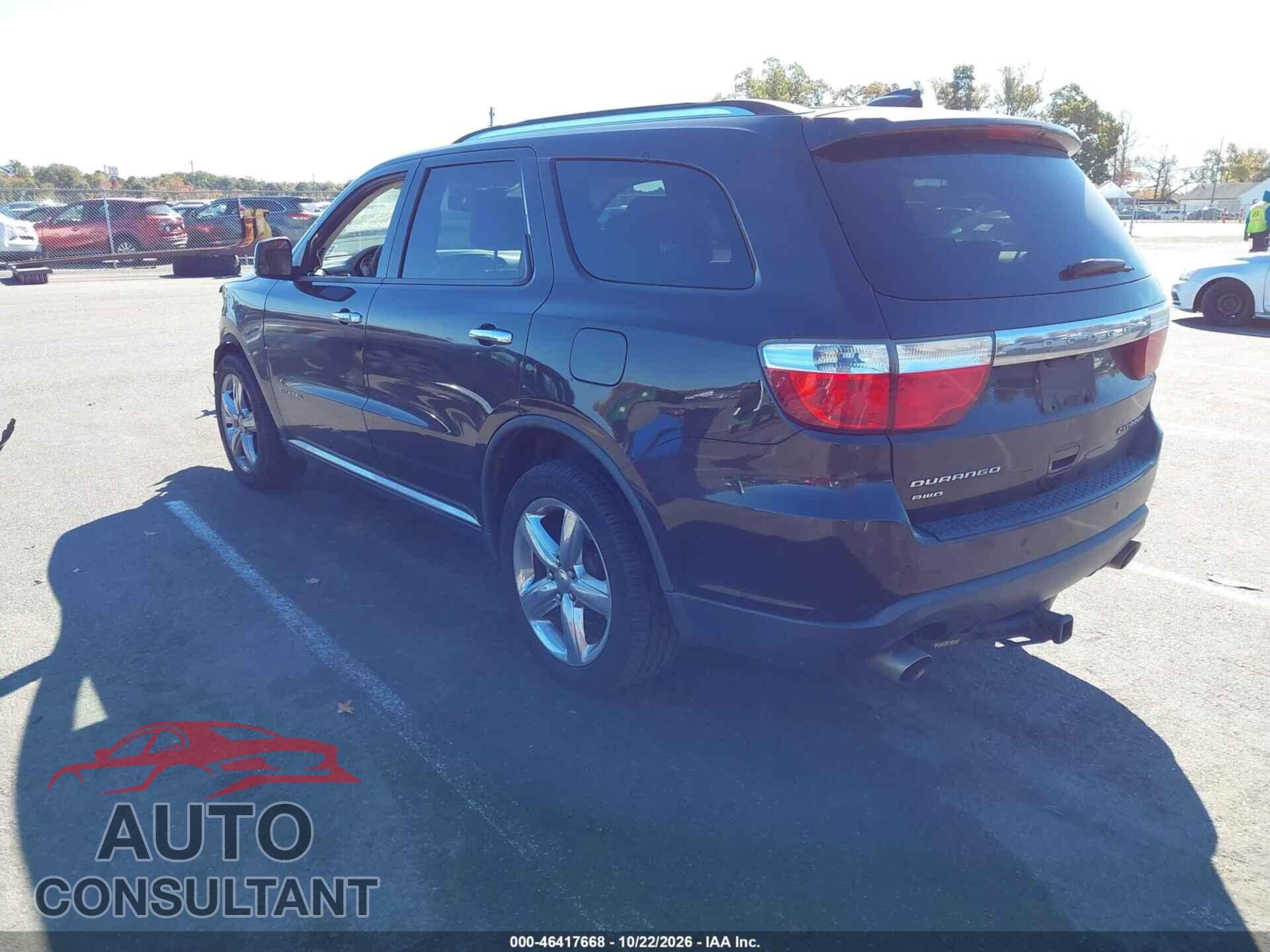 DODGE DURANGO 2012 - 1C4SDJET2CC277970