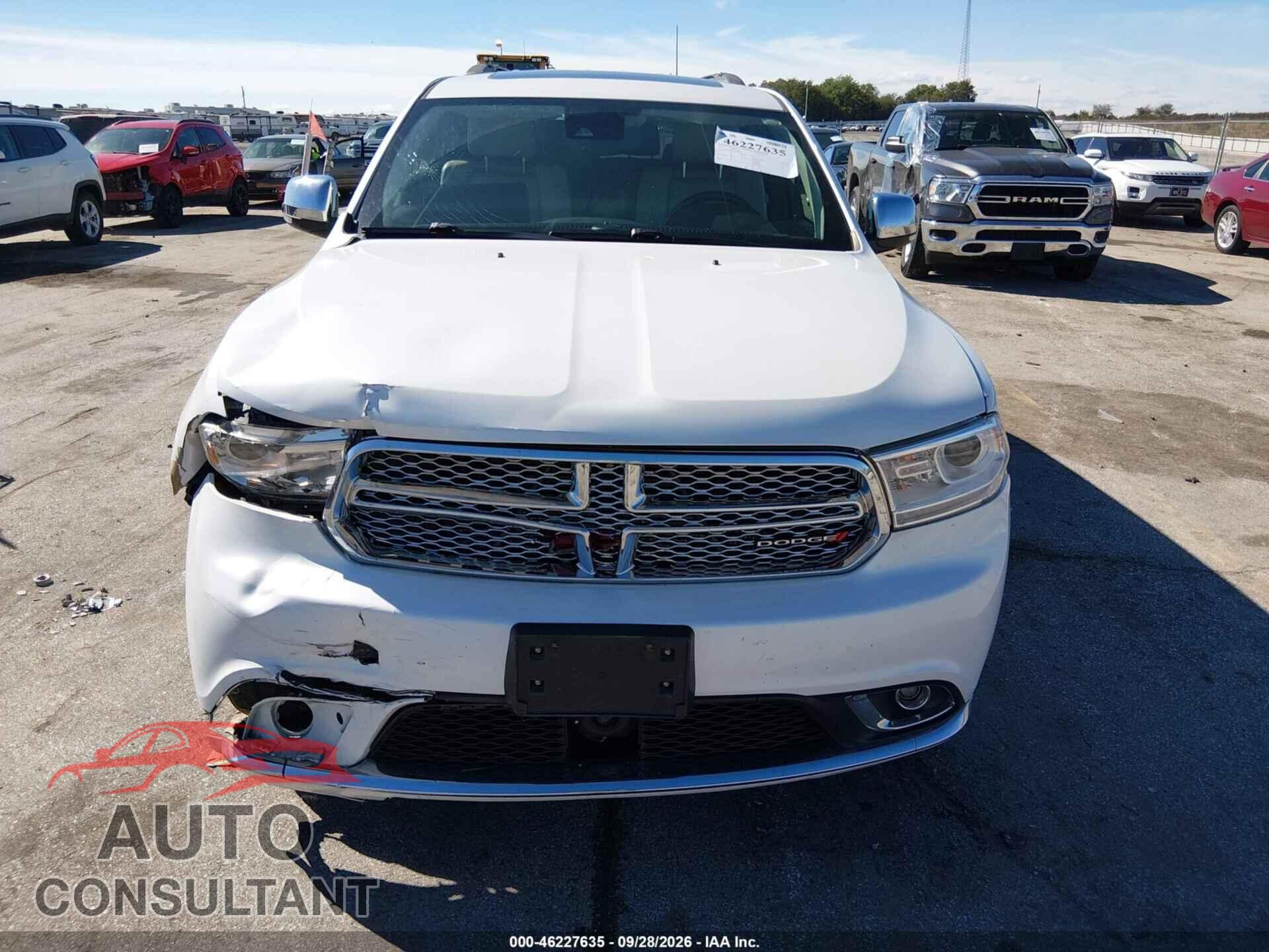 DODGE DURANGO 2017 - 1C4RDJEG9HC839601