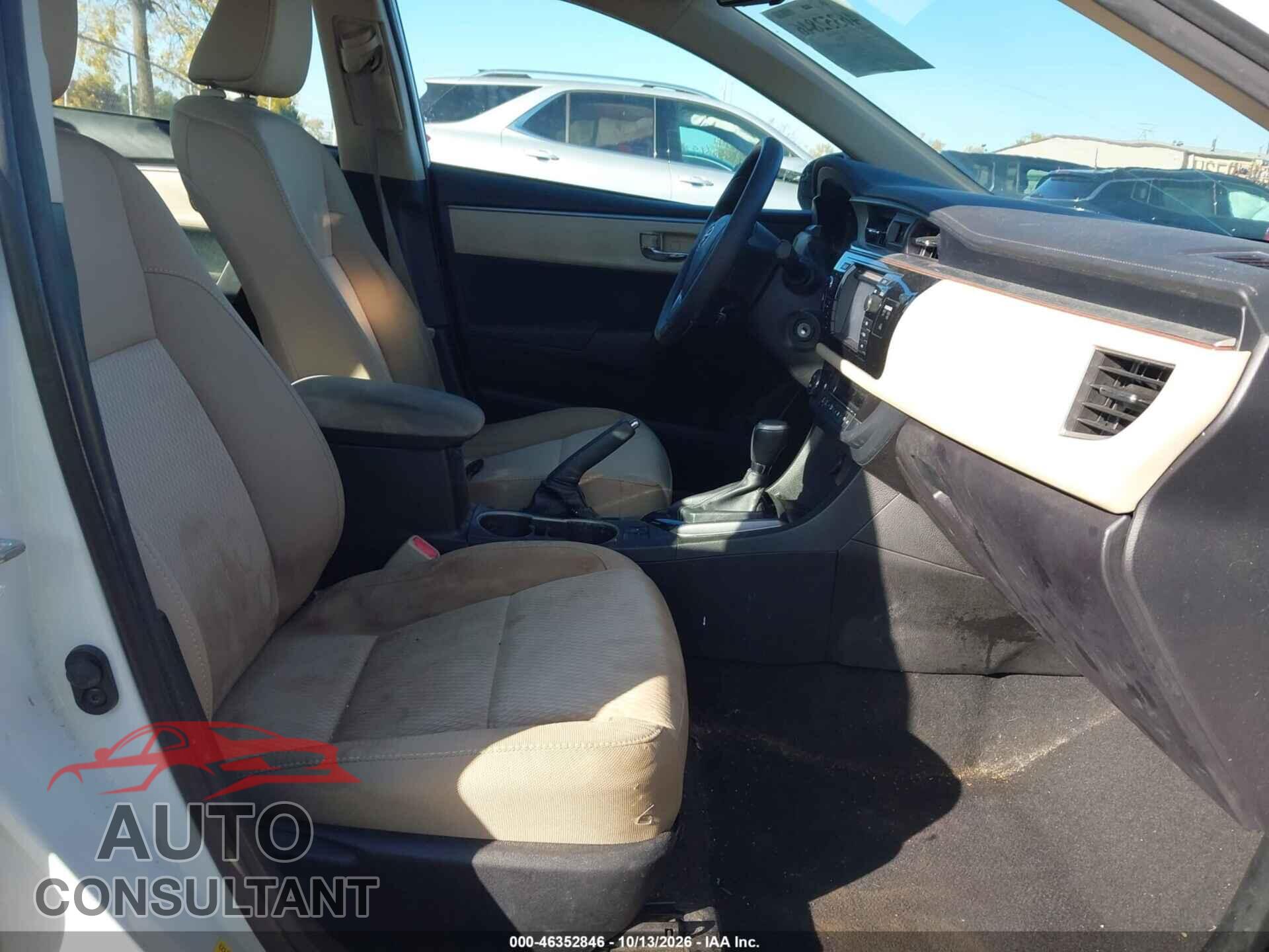TOYOTA COROLLA 2016 - 5YFBURHE9GP479858