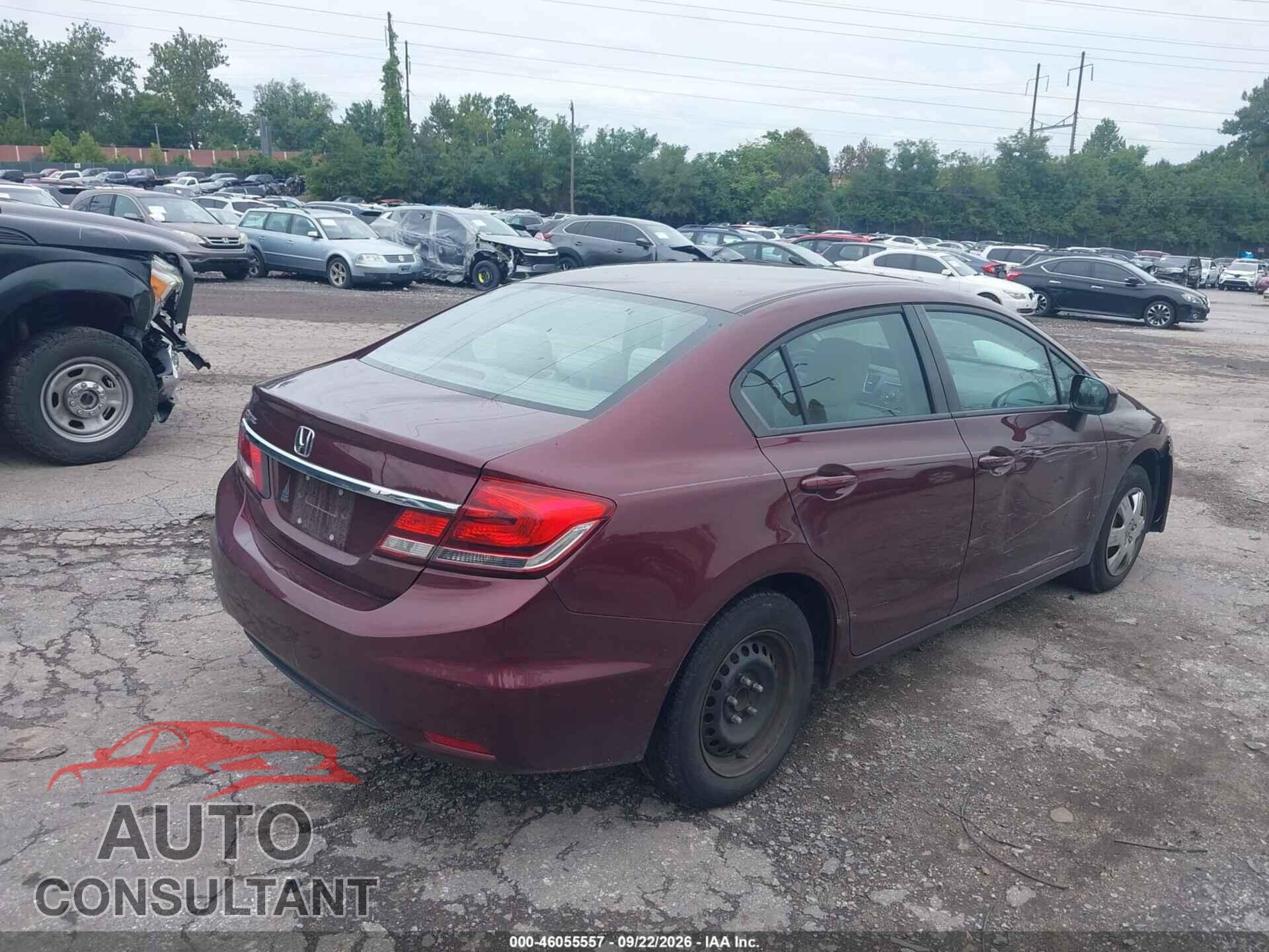 HONDA CIVIC 2015 - 19XFB2F53FE251002