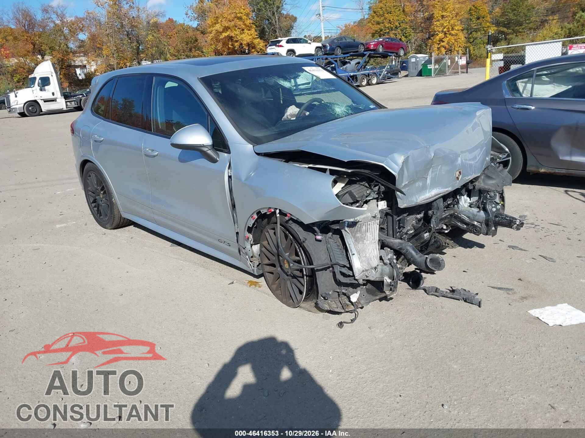 PORSCHE CAYENNE 2016 - WP1AD2A21GLA81389