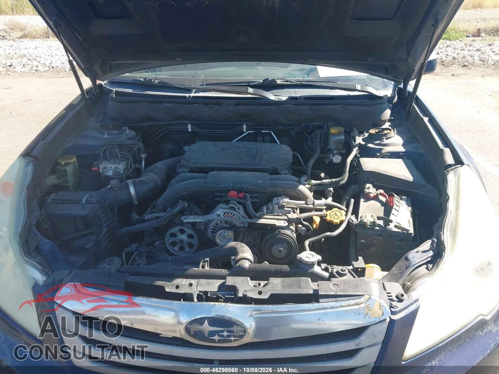 SUBARU OUTBACK 2011 - 4S4BRBCC3B3430604