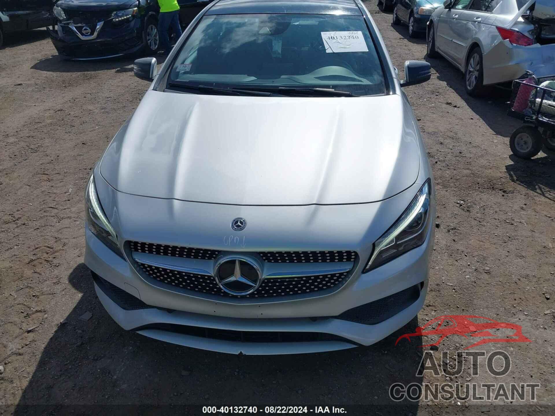 MERCEDES-BENZ CLA 250 2018 - WDDSJ4GBXJN599200