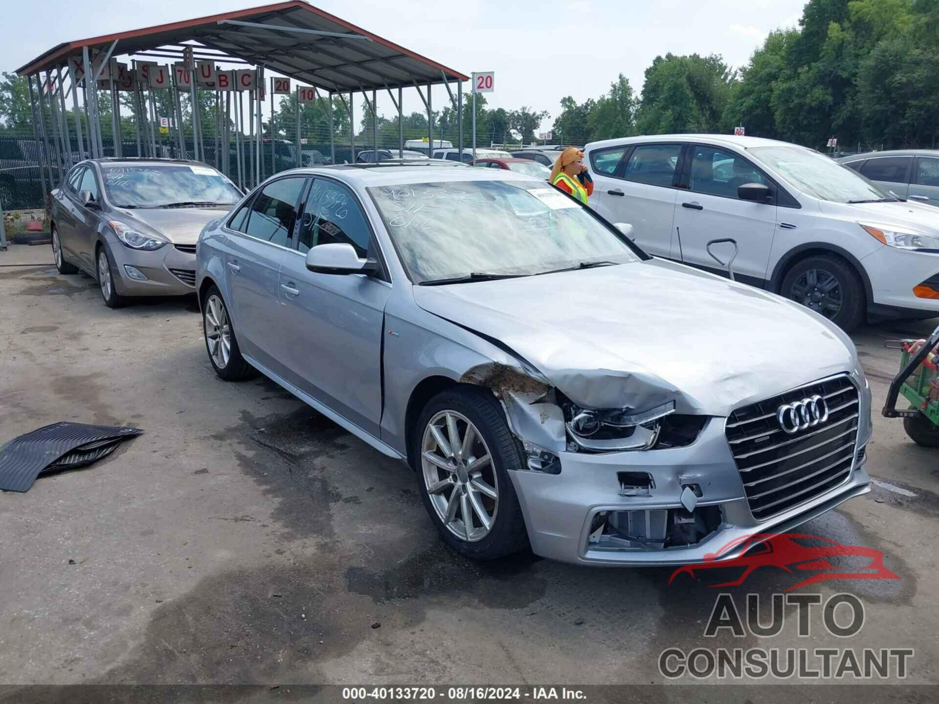 AUDI A4 2016 - WAUFFAFL3GN015974